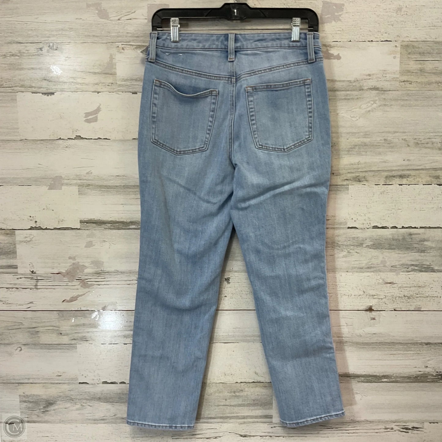 Jeans Straight By Talbots In Blue Denim, Size: 2