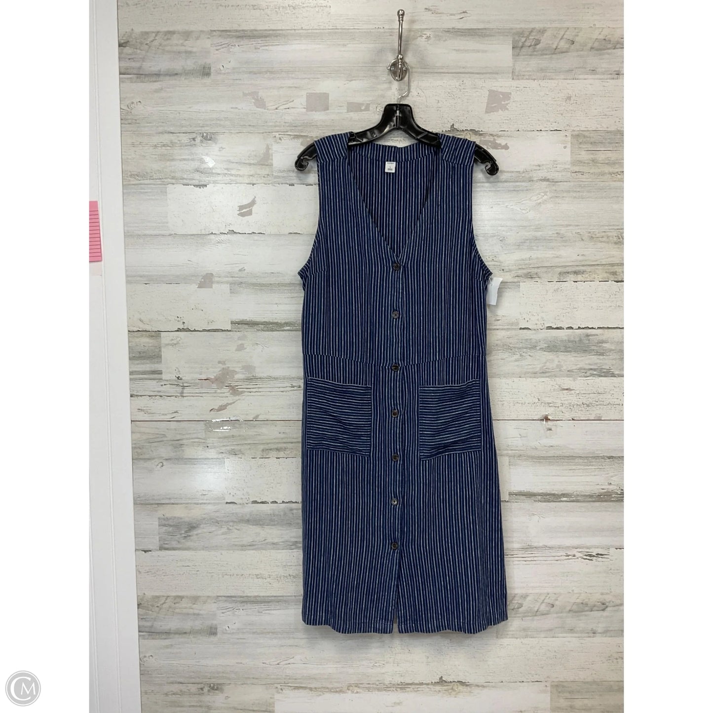 Dress Casual Short By Old Navy In Blue, Size: L