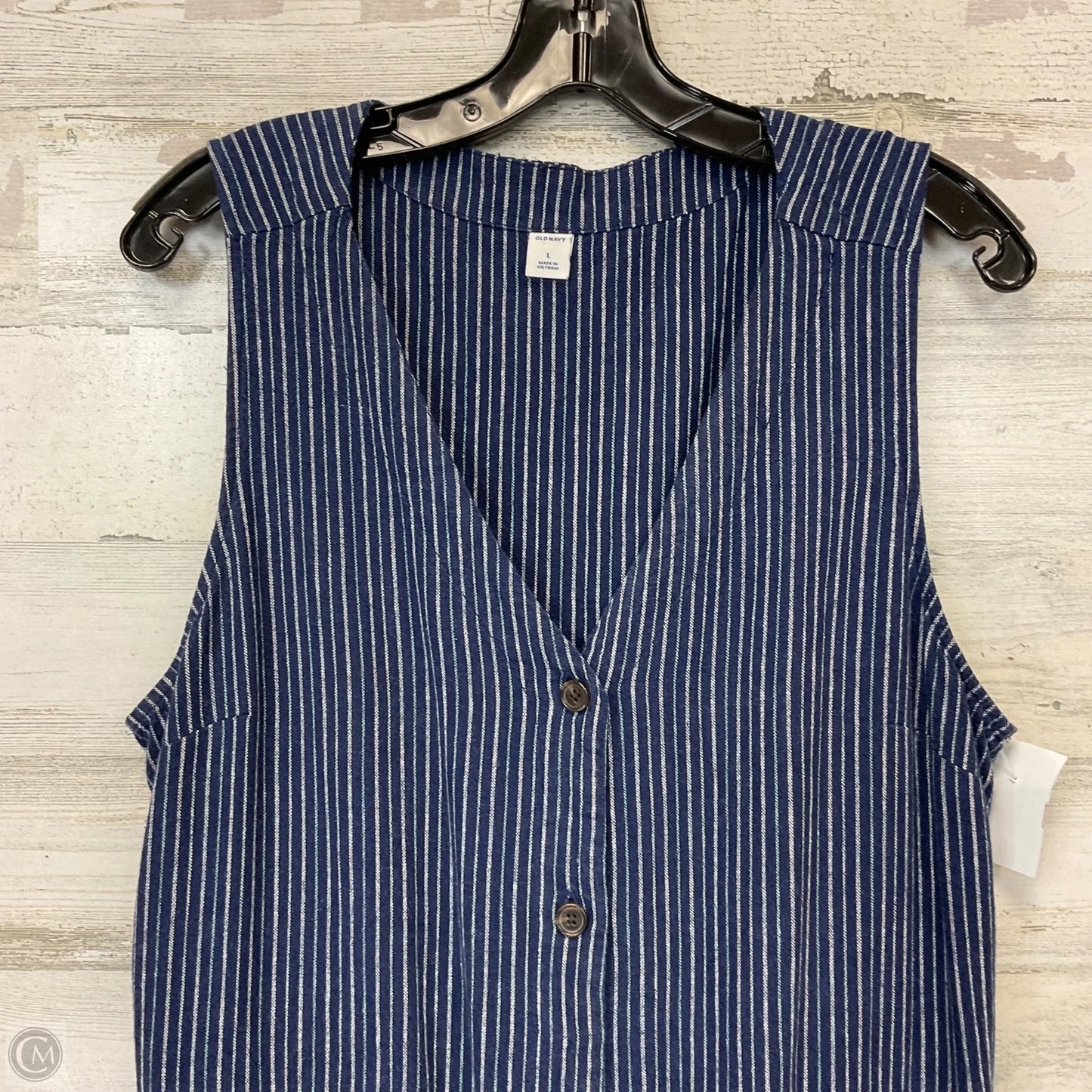 Dress Casual Short By Old Navy In Blue, Size: L