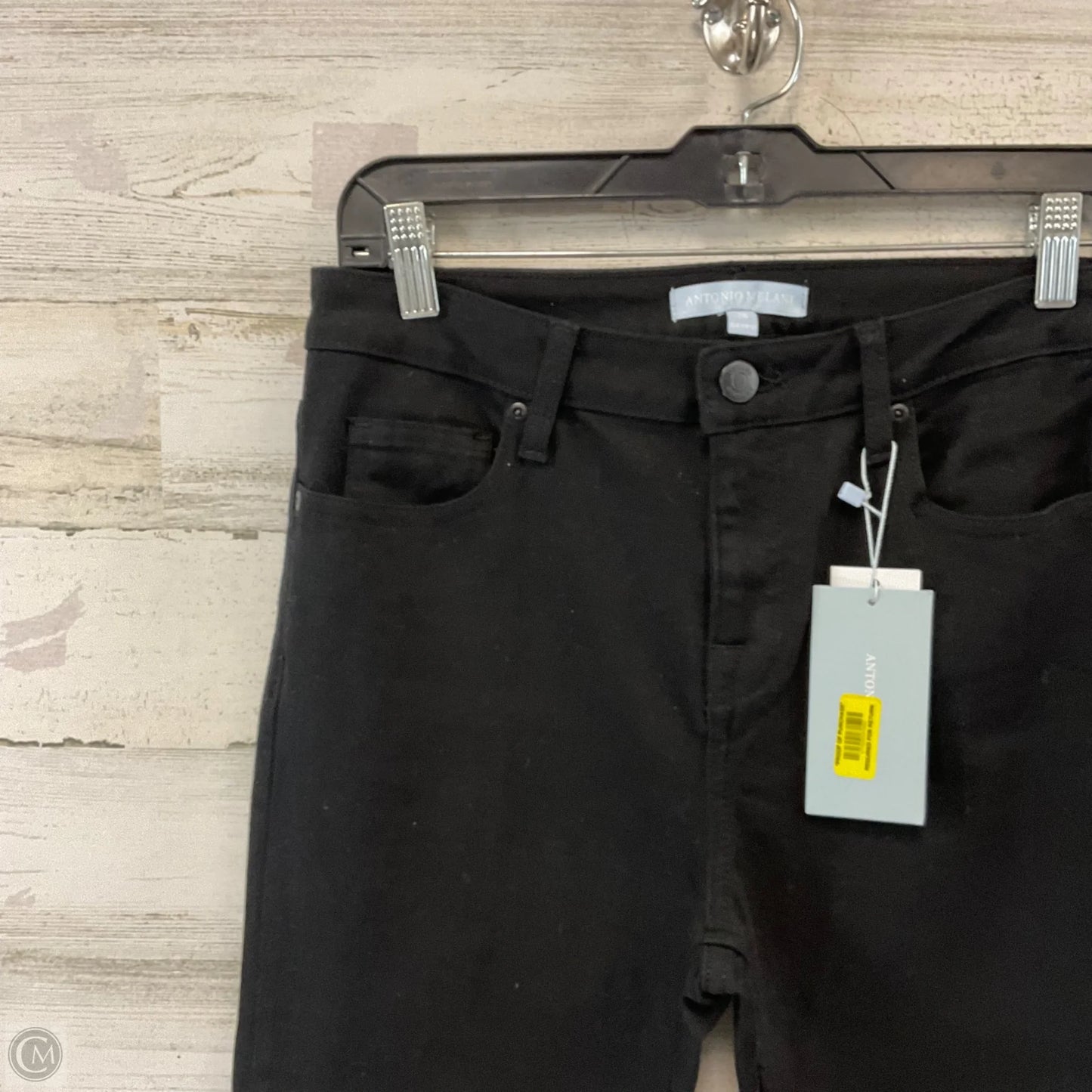 Jeans Flared By Antonio Melani In Black, Size: 6
