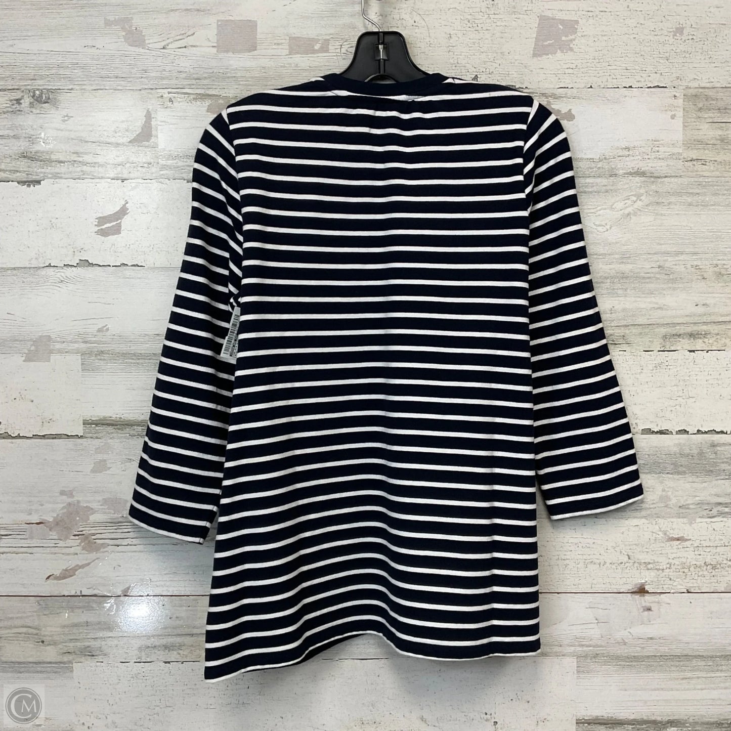 Top 3/4 Sleeve By Crown And Ivy In Blue, Size: L