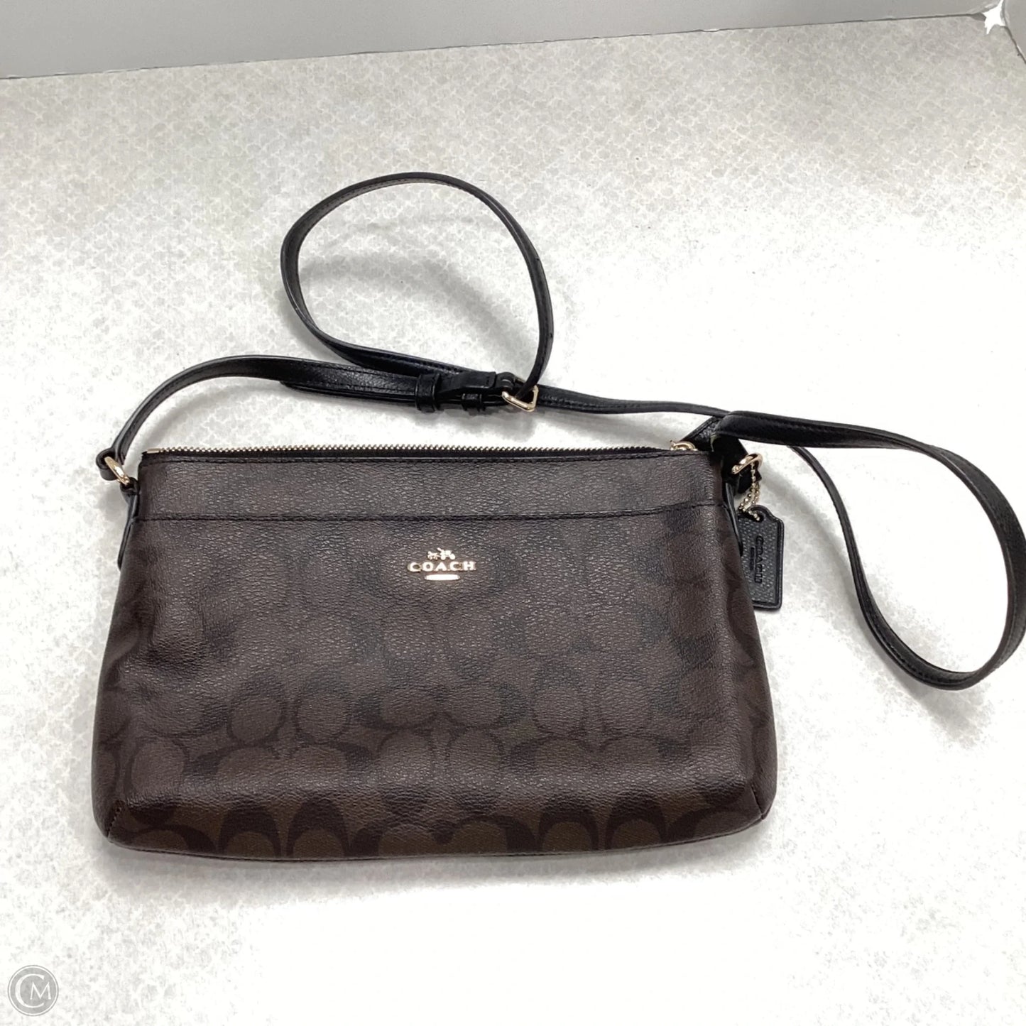 Crossbody Designer By Coach, Size: Medium