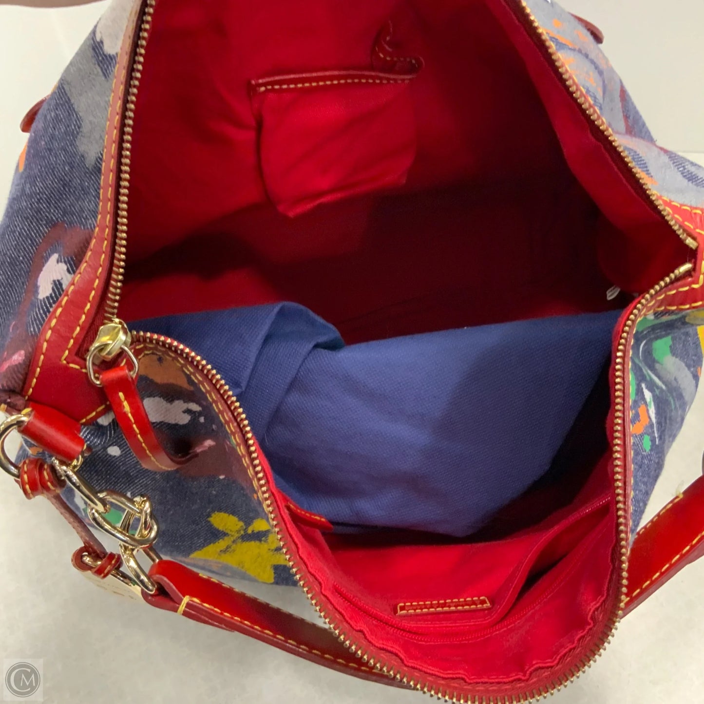 Handbag Designer By Dooney And Bourke, Size: Large
