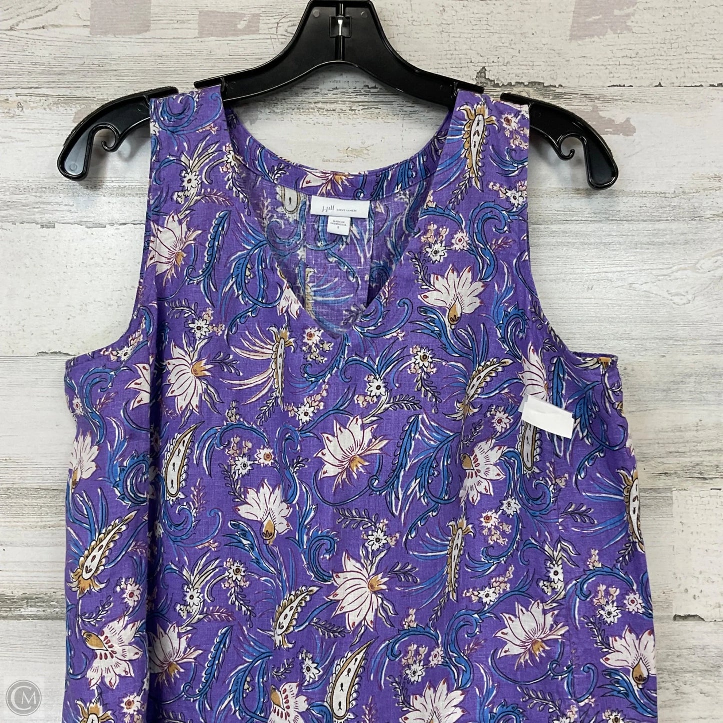Dress Casual Midi By J. Jill In Purple, Size: S