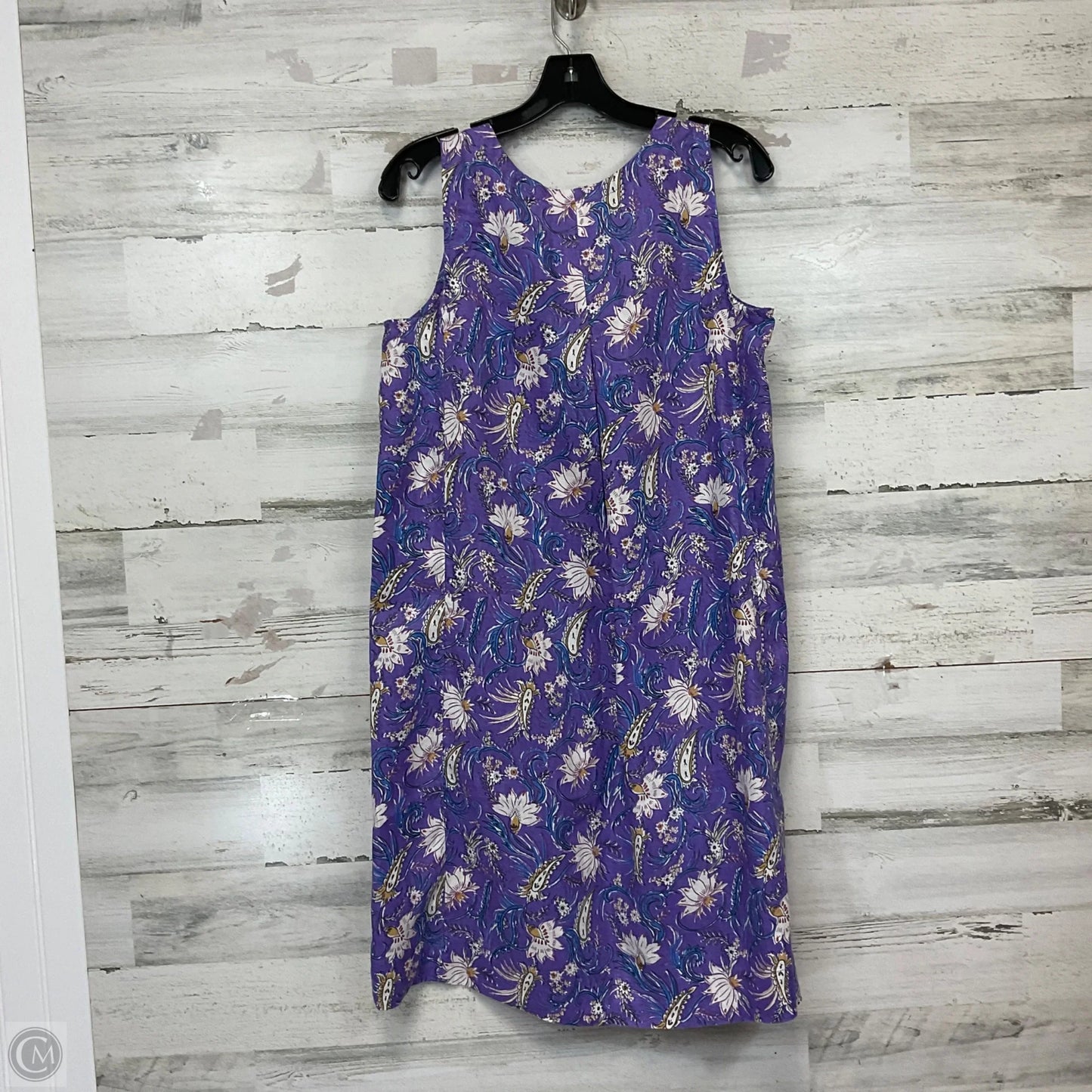 Dress Casual Midi By J. Jill In Purple, Size: S