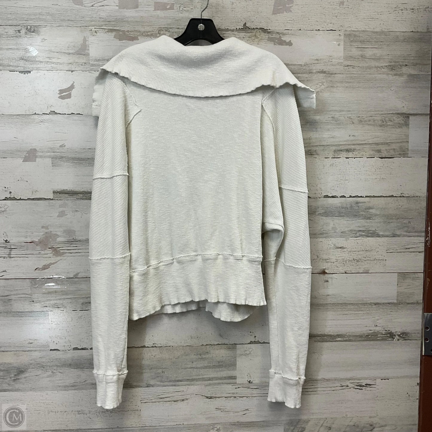 Top Long Sleeve By We The Free In White, Size: L