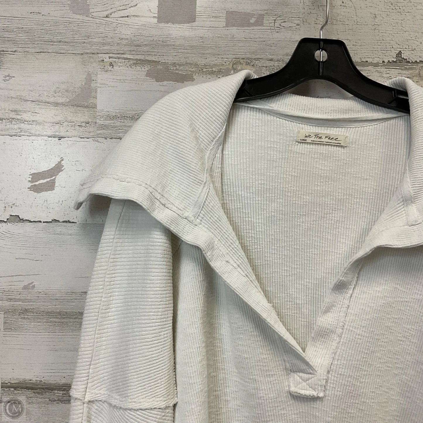 Top Long Sleeve By We The Free In White, Size: L