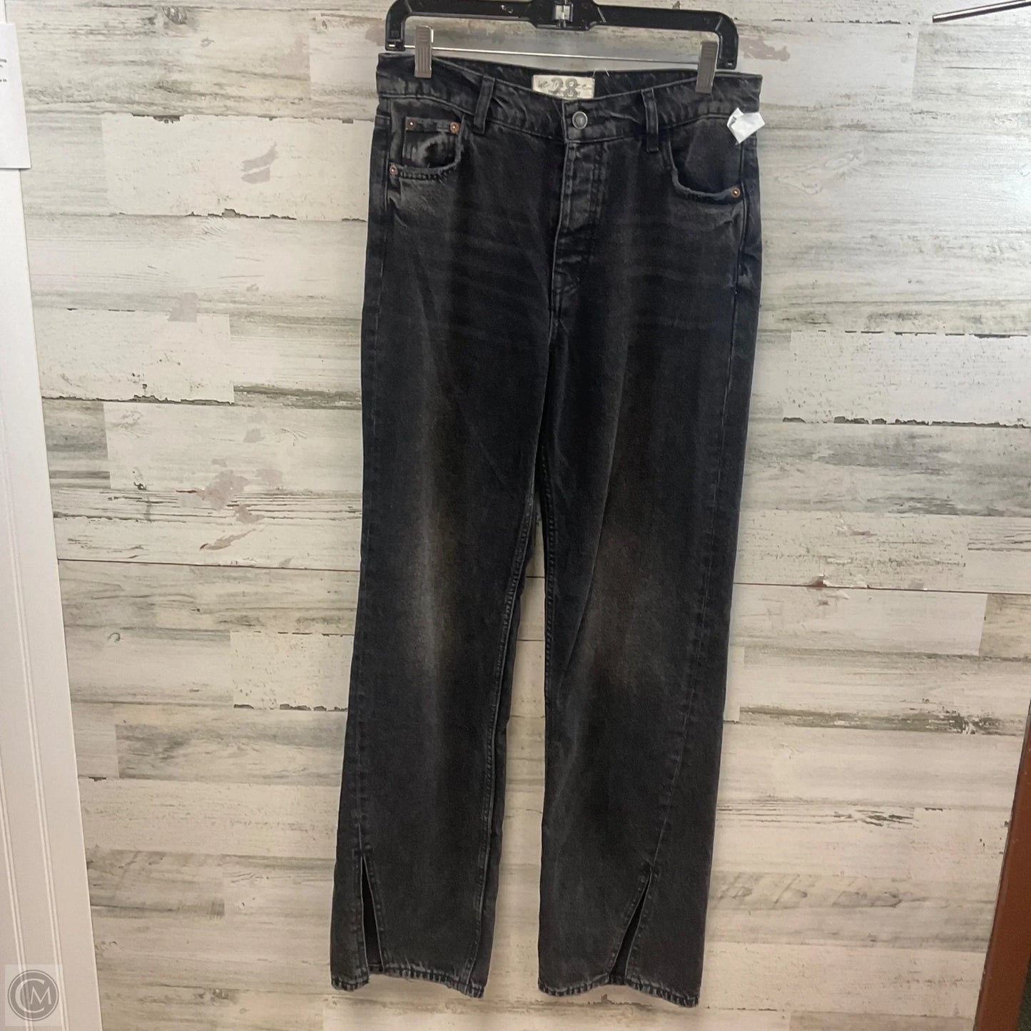 Jeans Wide Leg By We The Free In Grey Denim, Size: 6