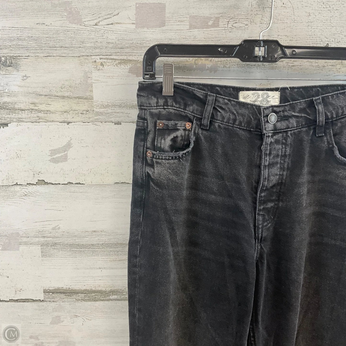 Jeans Wide Leg By We The Free In Grey Denim, Size: 6