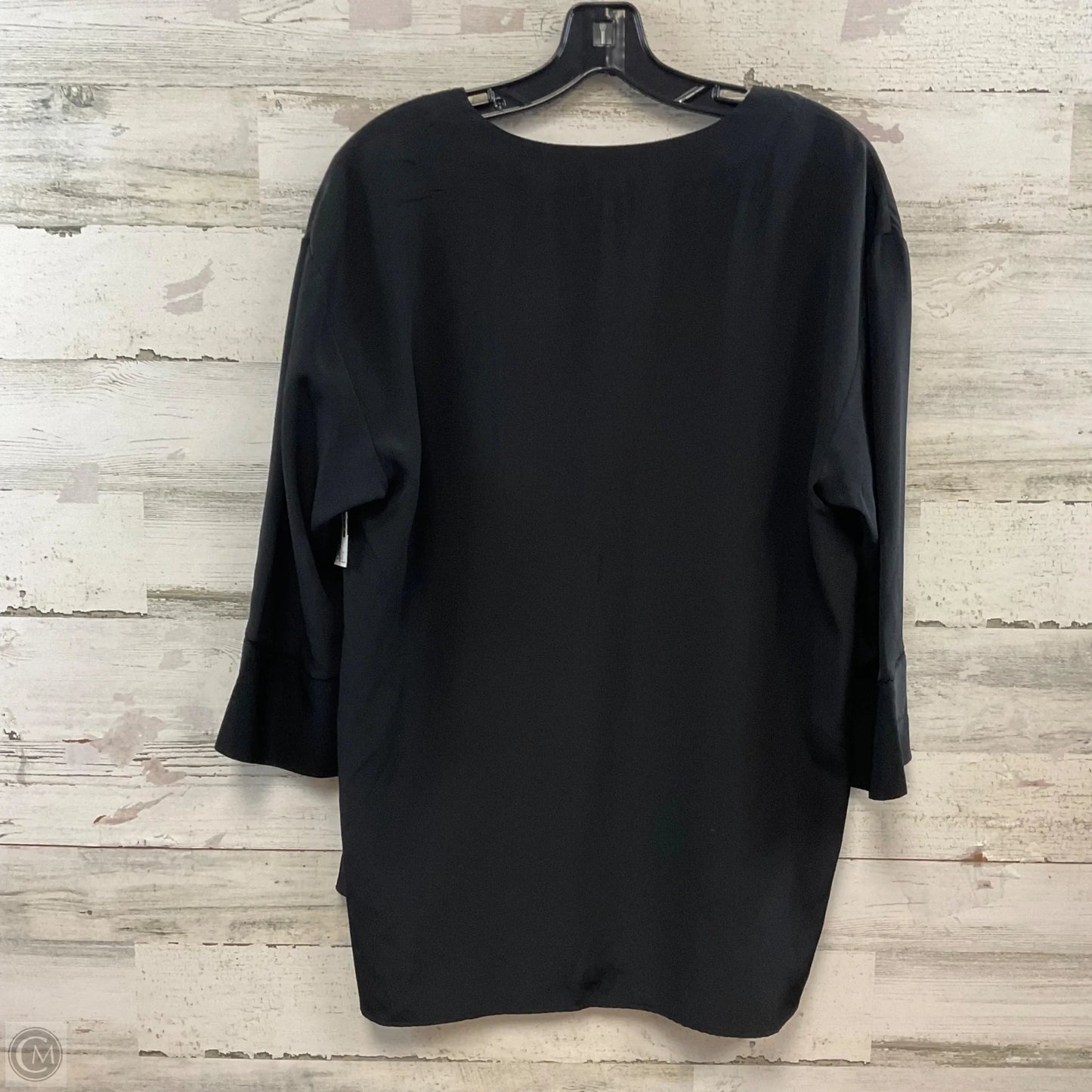 Blouse 3/4 Sleeve By CUYANA In Black, Size: S