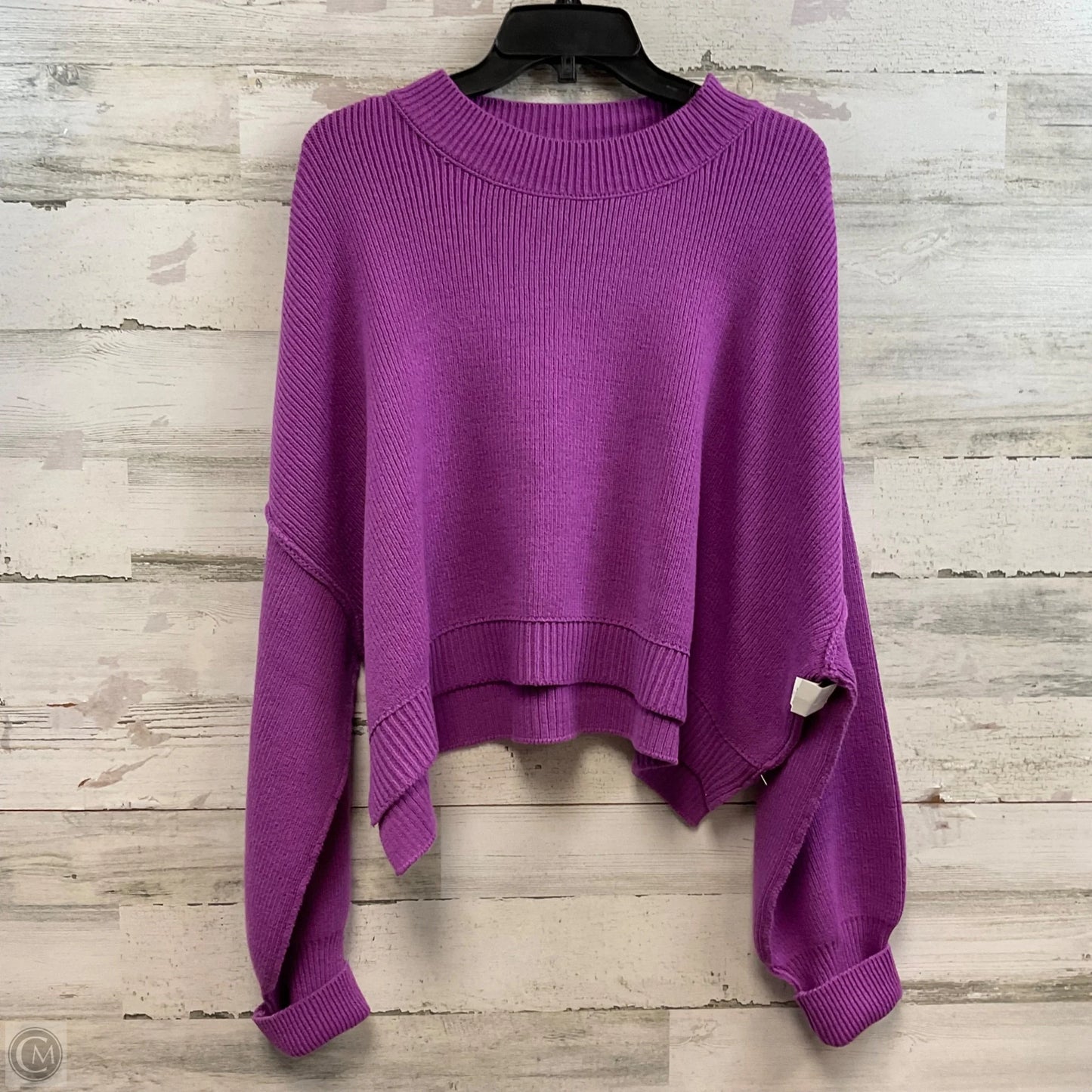 Sweater By Free People In Purple, Size: L