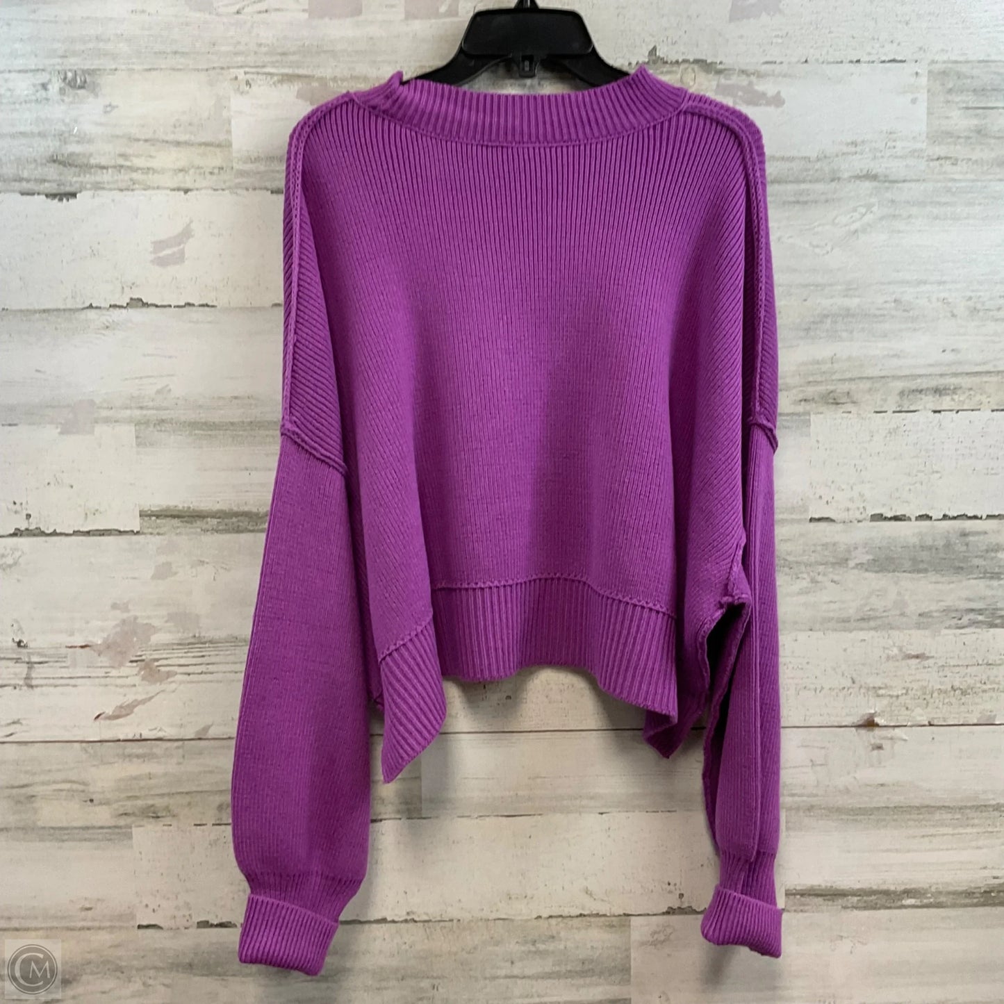 Sweater By Free People In Purple, Size: L