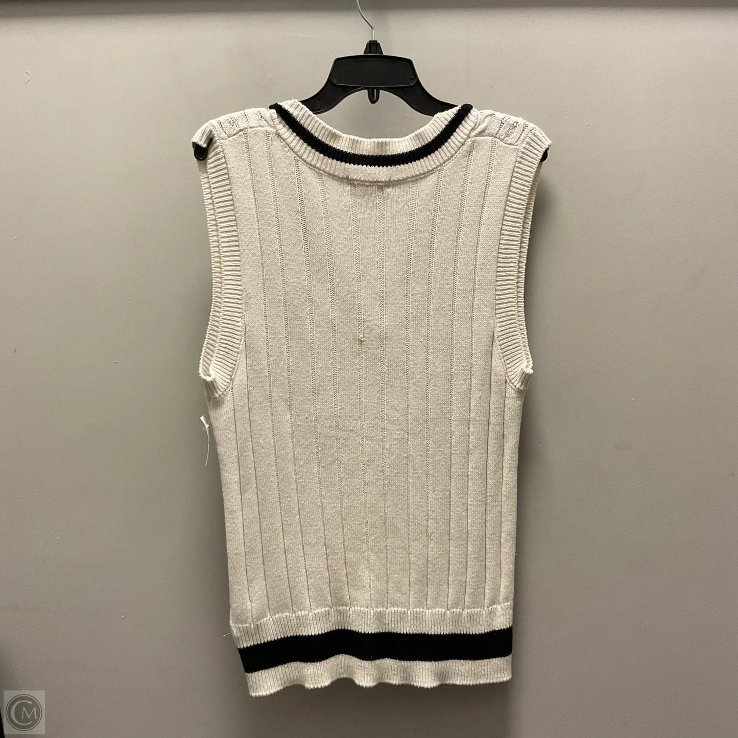 Vest Sweater By Its Our Time In Cream, Size: M