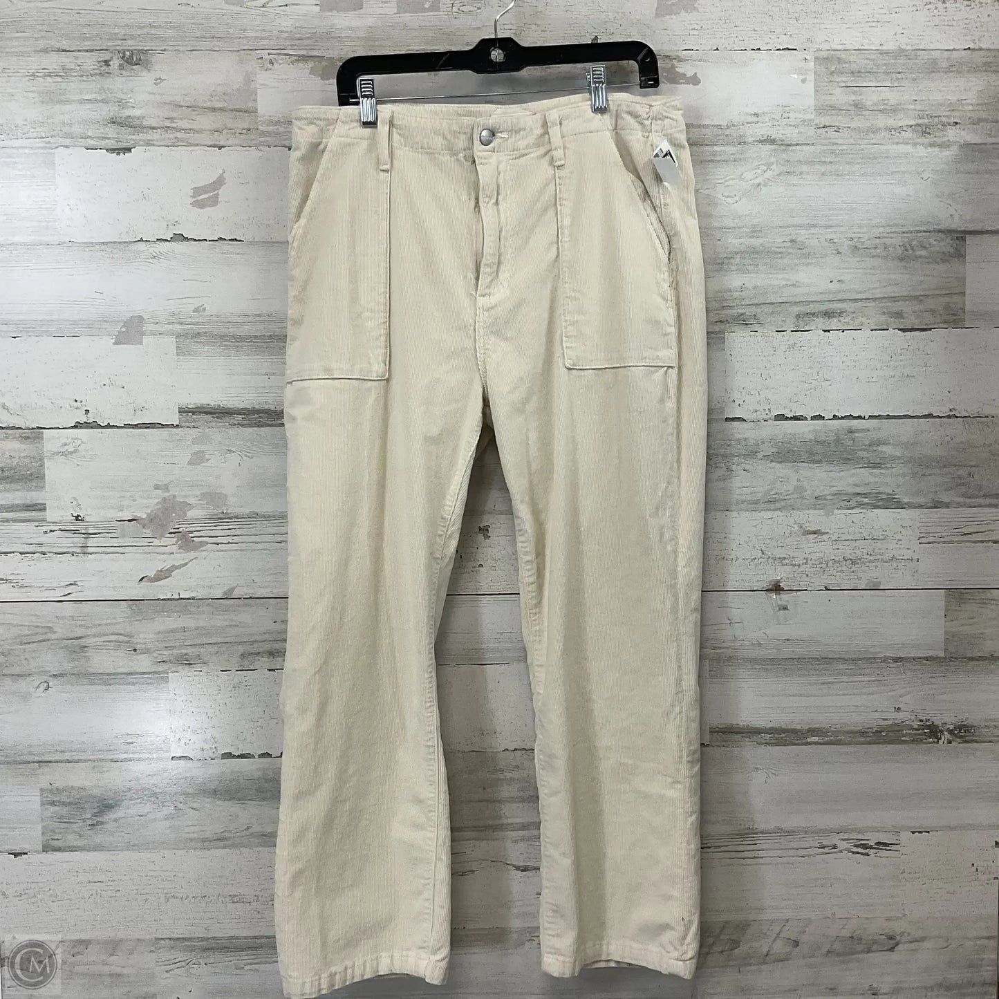 Pants Corduroy By Driftwood In Cream, Size: 12