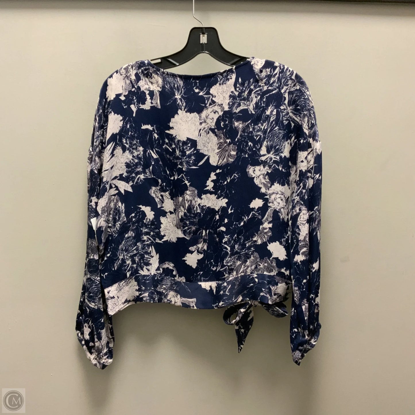 Top Long Sleeve By Anthropologie In Blue, Size: Xs