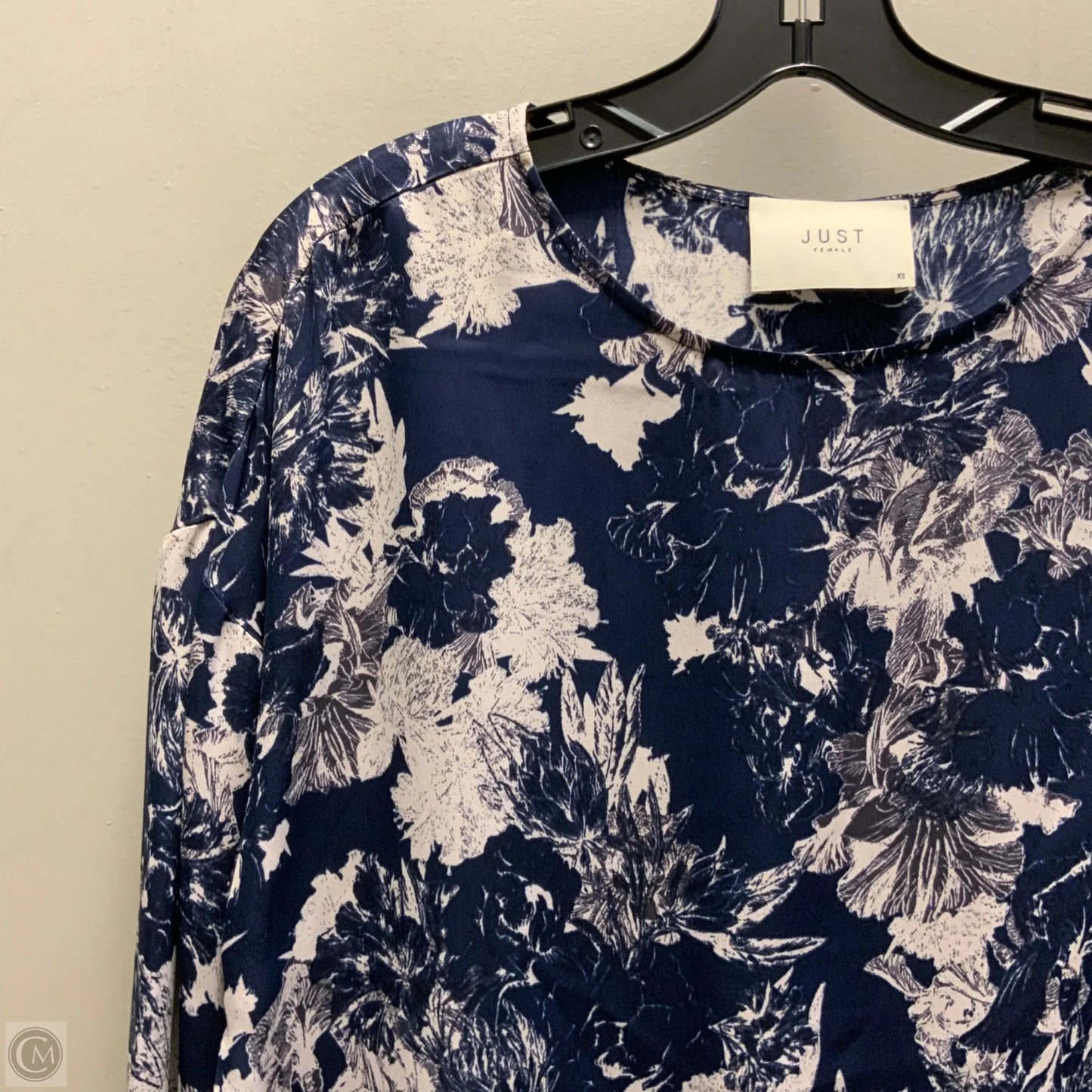 Top Long Sleeve By Anthropologie In Blue, Size: Xs