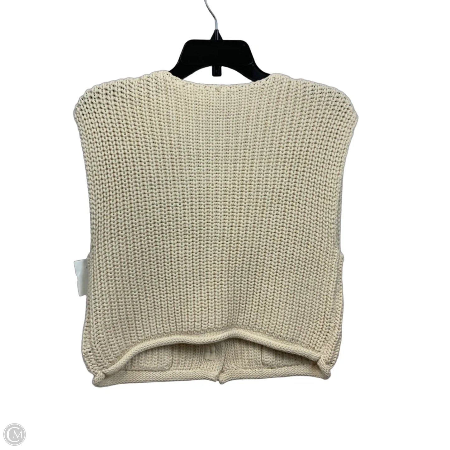 Vest Sweater By House Of Harlow In Cream, Size: S