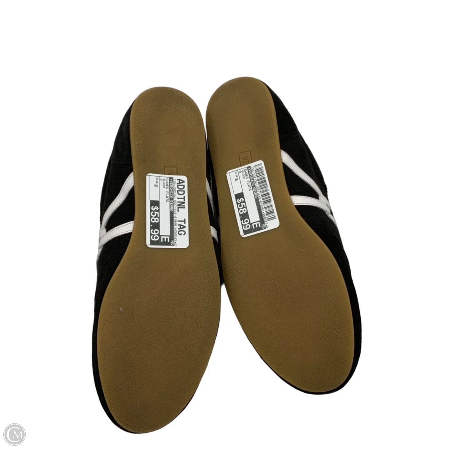 Shoes Flats By Veronica Beard In Black, Size: 8