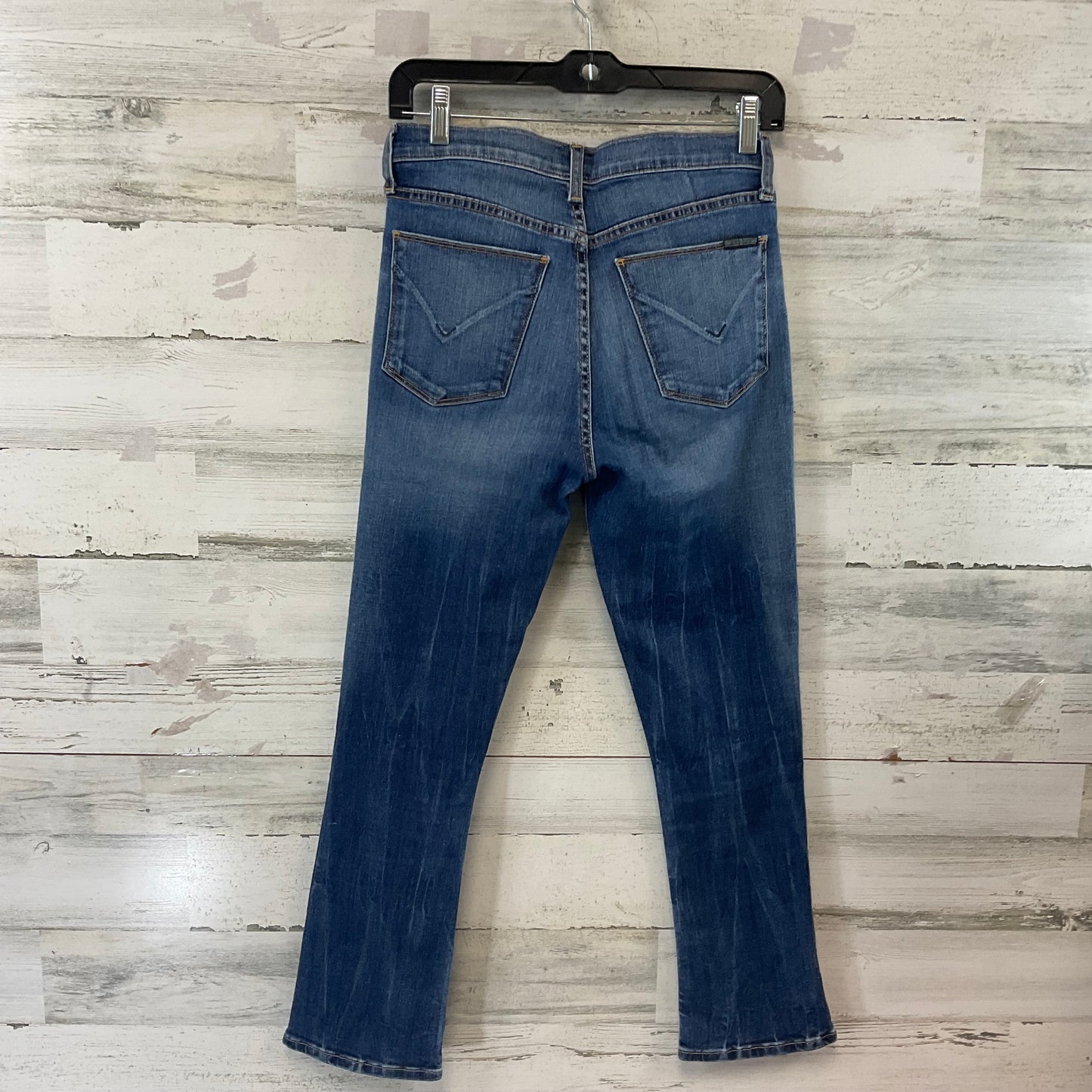 Jeans Boot Cut By Hudson In Blue Denim, Size: 2