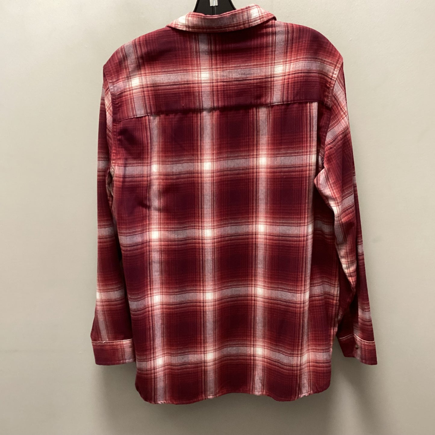 Blouse Long Sleeve By Jachs Girlfirend In Red, Size: L