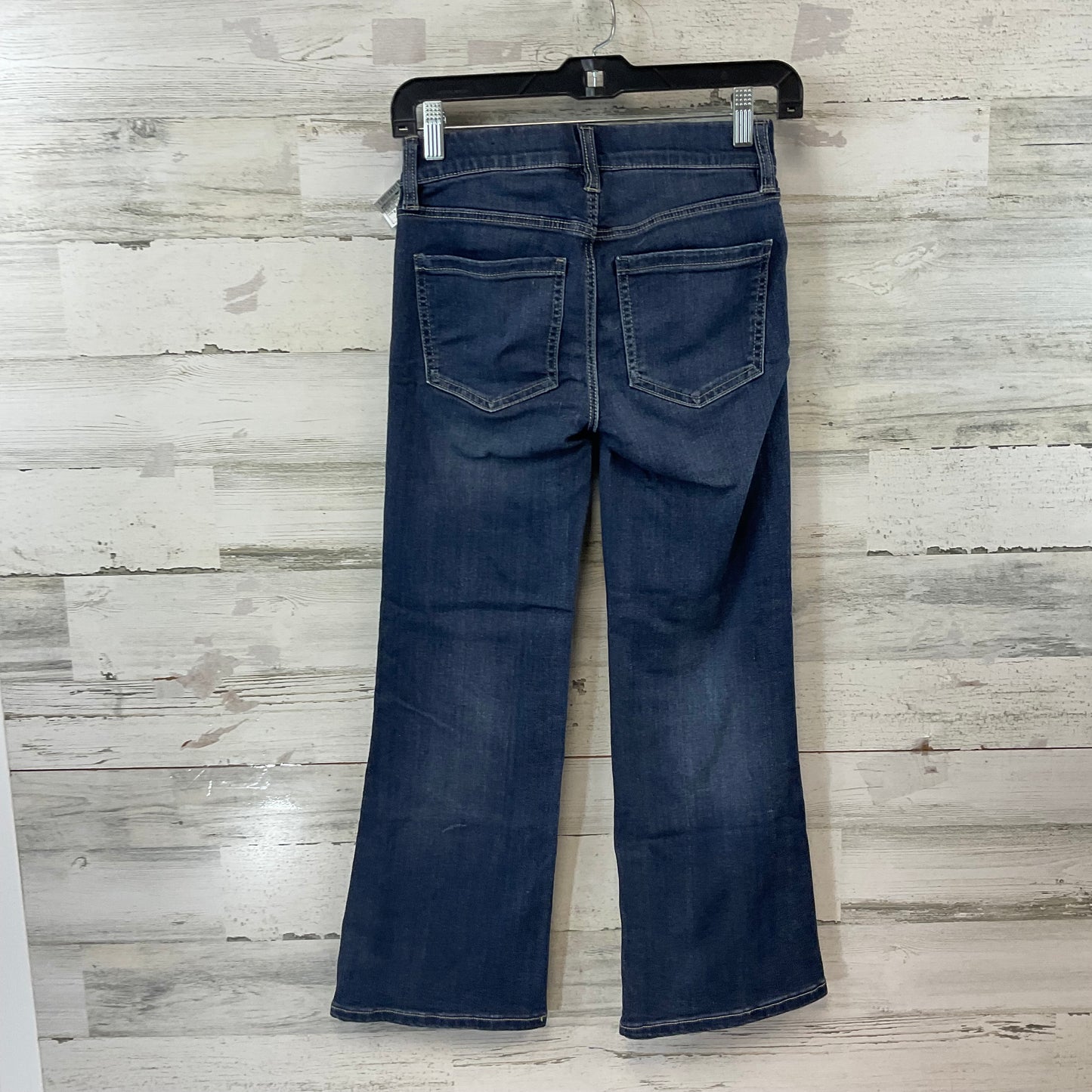 Jeans Cropped By Liverpool In Blue Denim, Size: 0