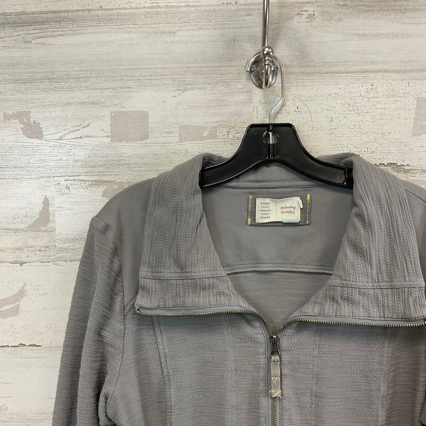 Jacket Other By Saturday/sunday In Grey, Size: L