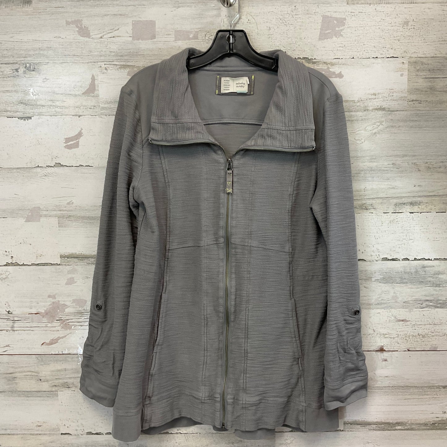 Jacket Other By Saturday/sunday In Grey, Size: L