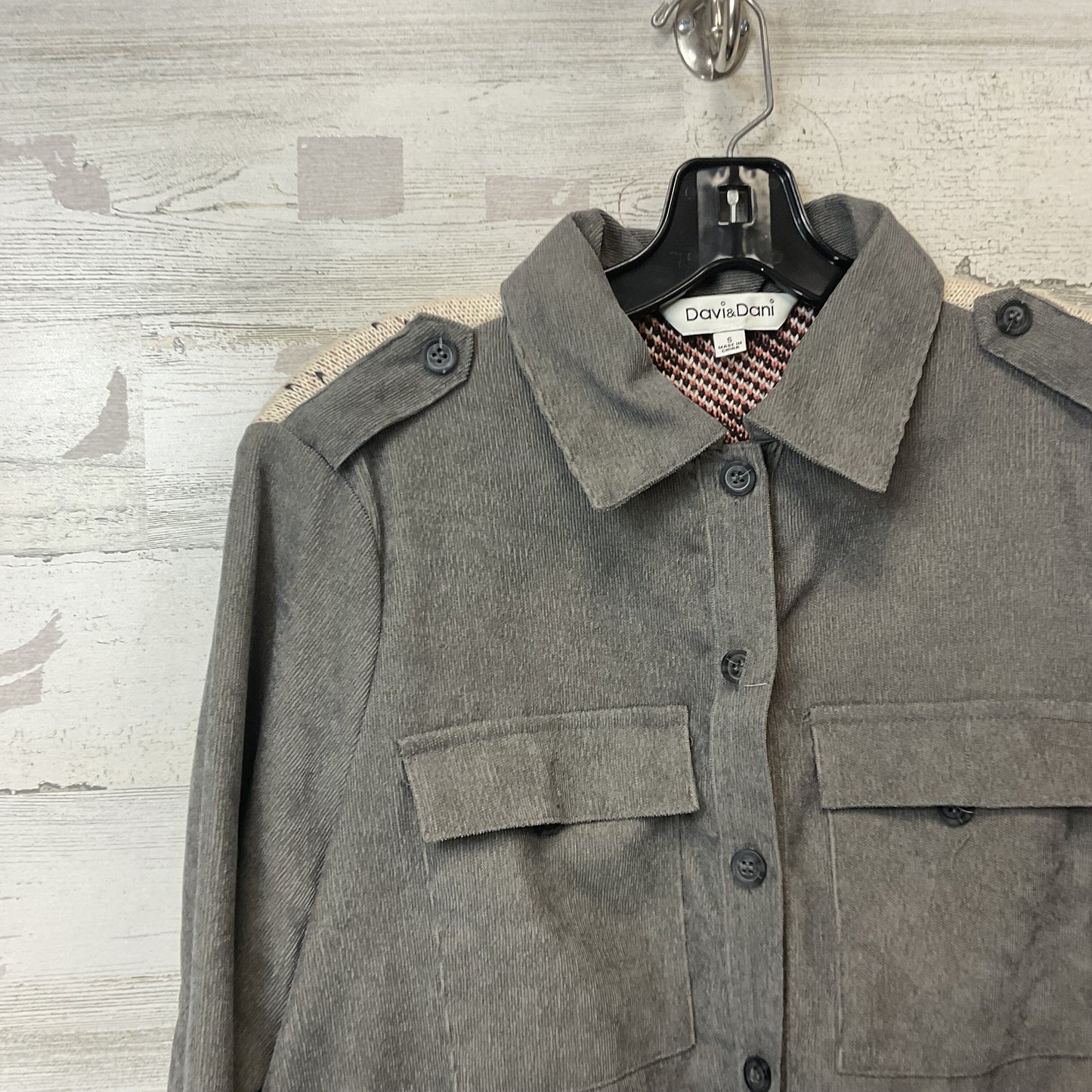 Jacket Shirt By Davi & Dani Size: S