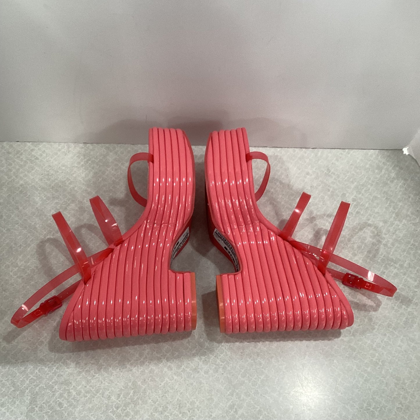 Sandals Heels Block By Jessica Simpson Size: 10