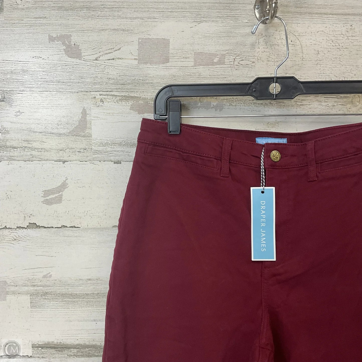 Jeans Straight By Draper James In Red, Size: 14
