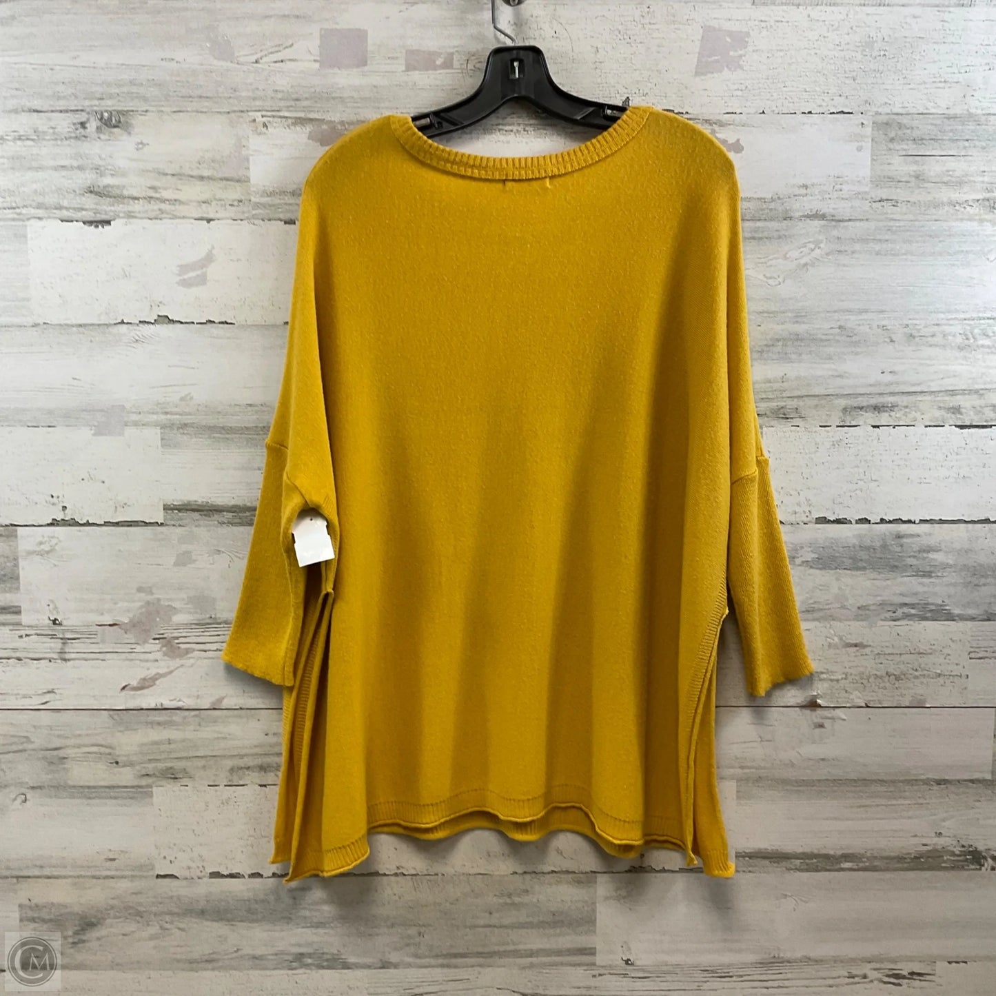 Sweater By Mer Sea In Yellow, Size: Osfm