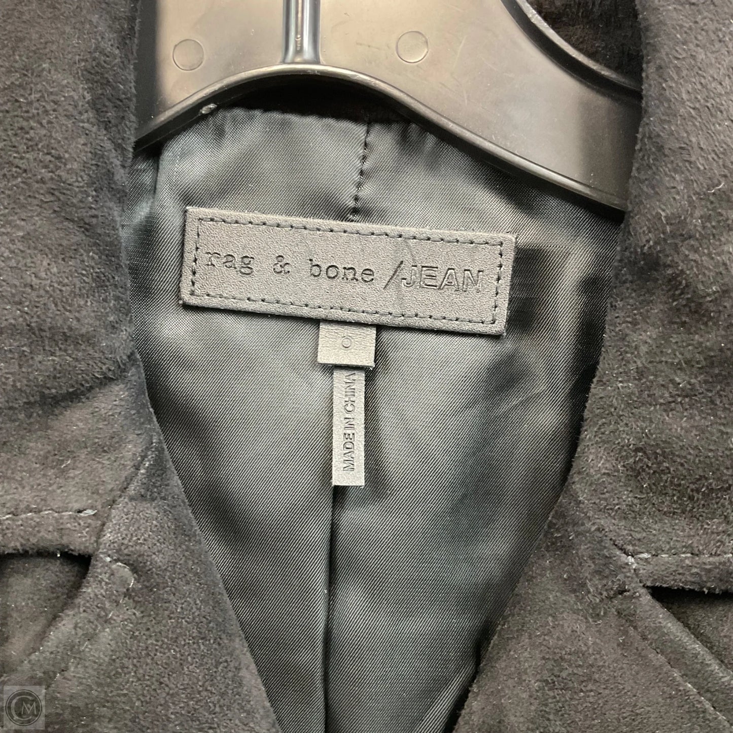 Jacket Leather By Rag & Bones Jeans In Black, Size: Xs