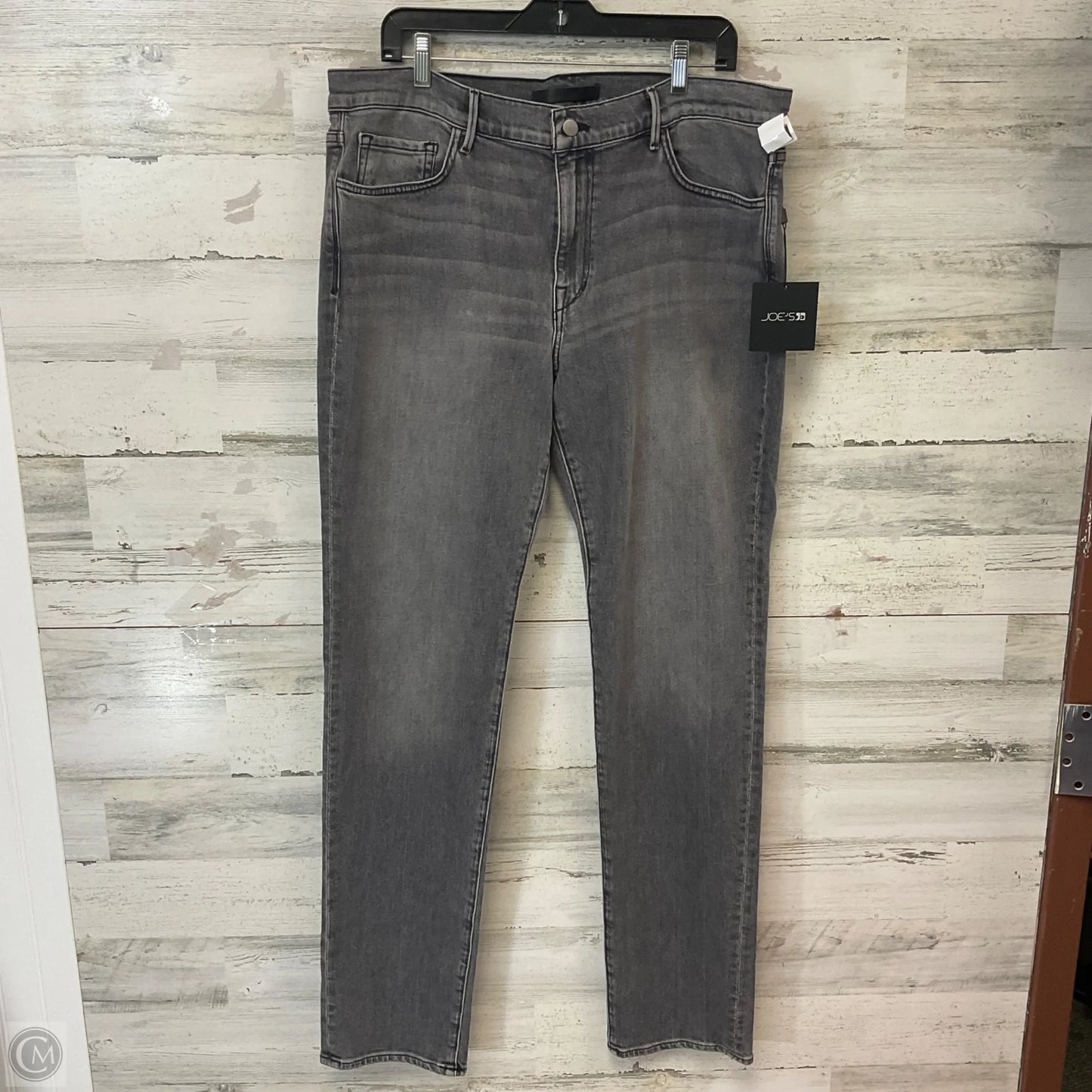 Jeans Straight By Joes Jeans In Black Denim, Size: 22