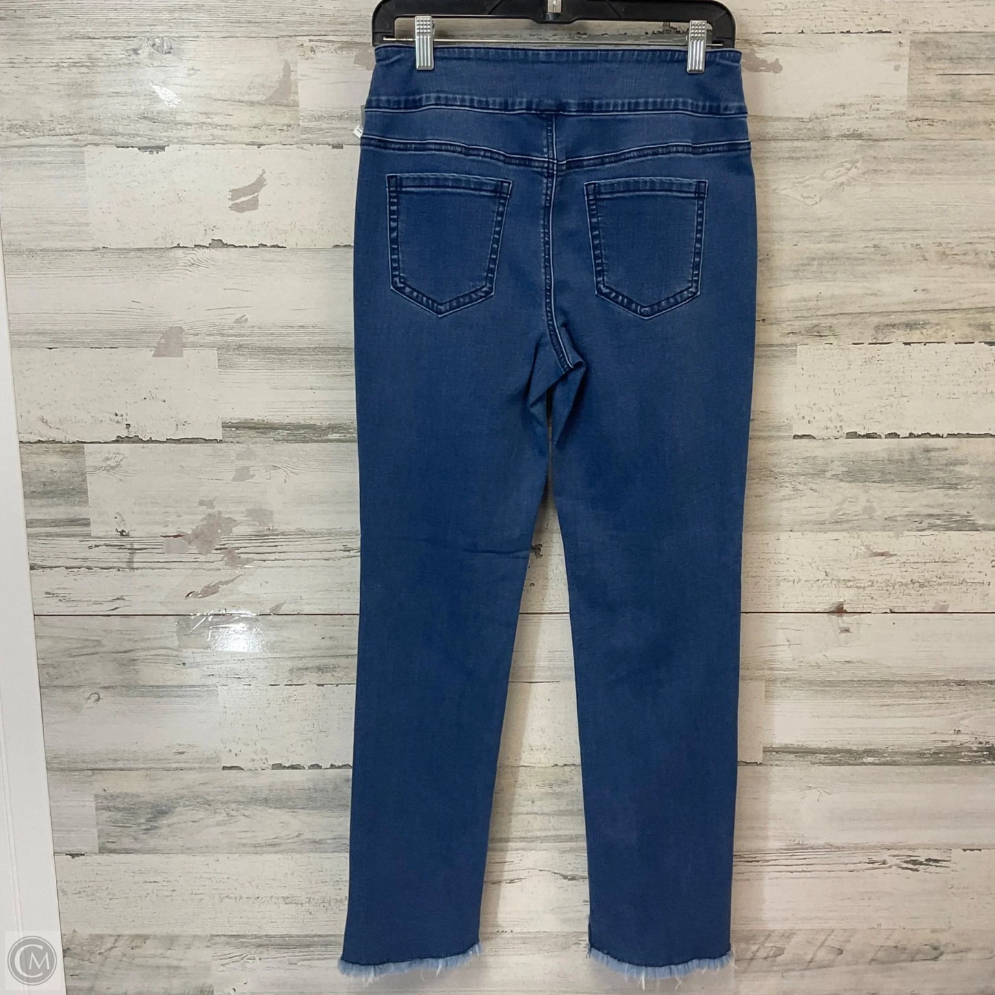 Jeans Straight By Ethyl In Blue Denim, Size: 4