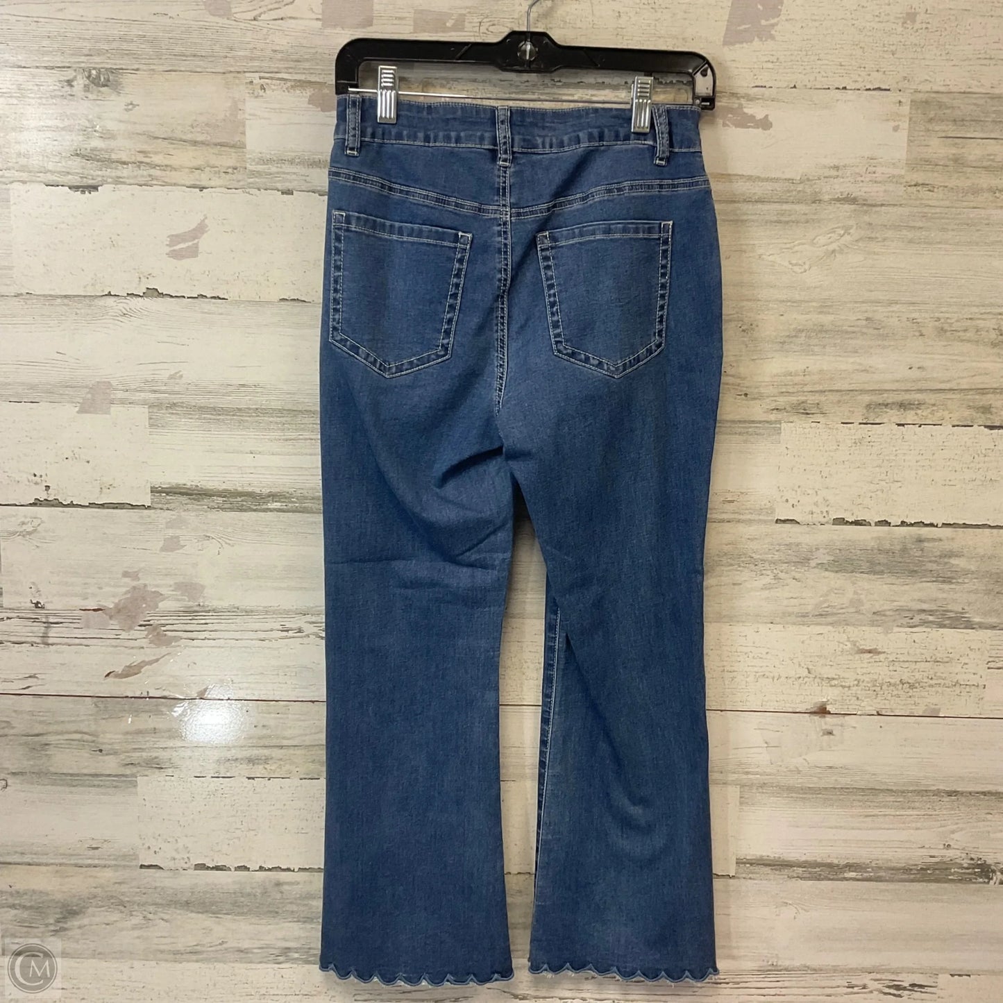 Jeans Cropped By Ethyl In Blue Denim, Size: 4