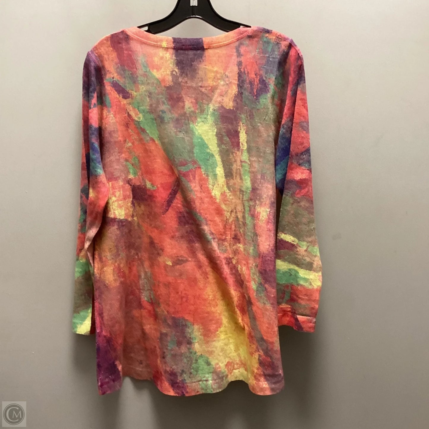 Top Long Sleeve By Soft Surroundings In Orange, Size: S
