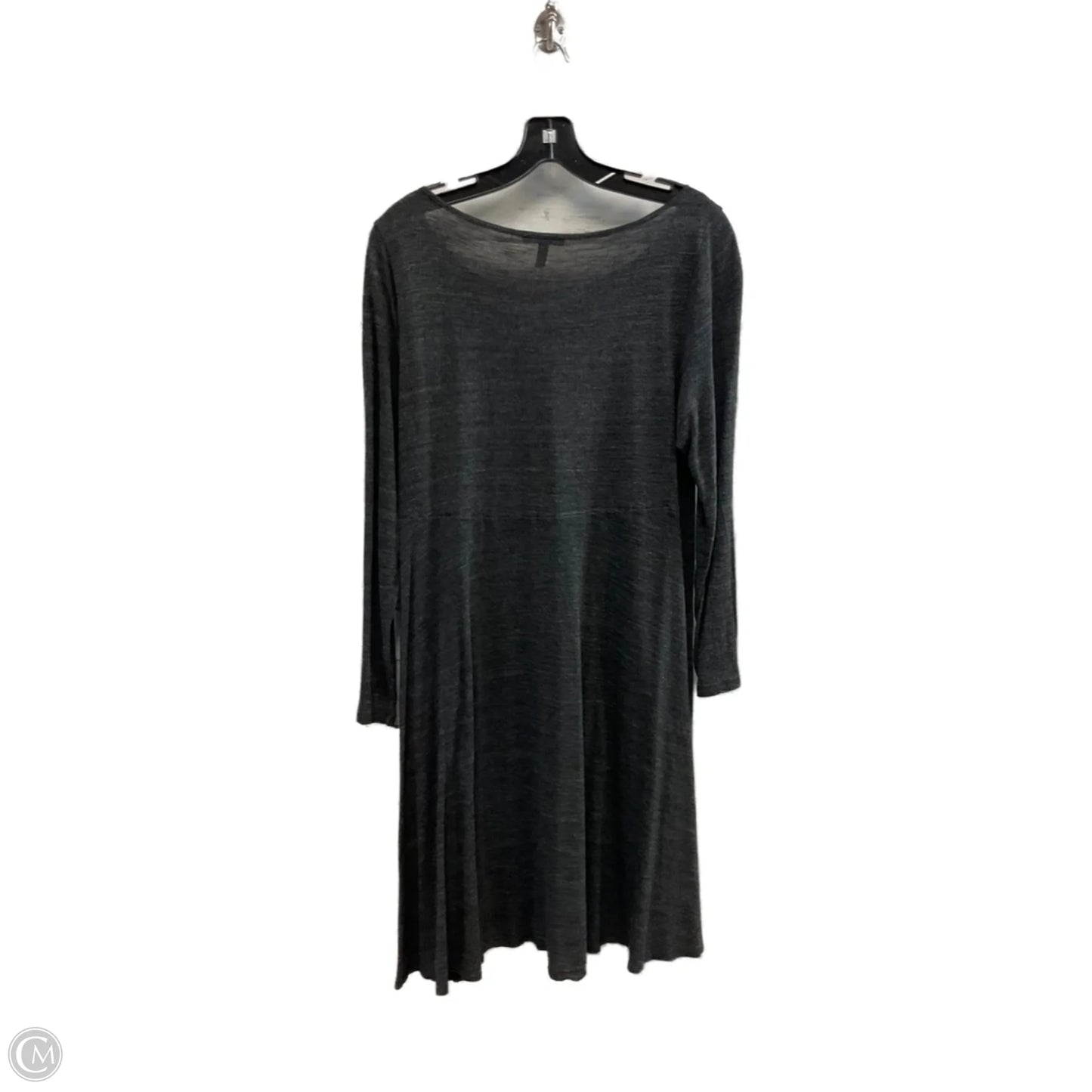 Tunic Long Sleeve By Eileen Fisher In Black, Size: L