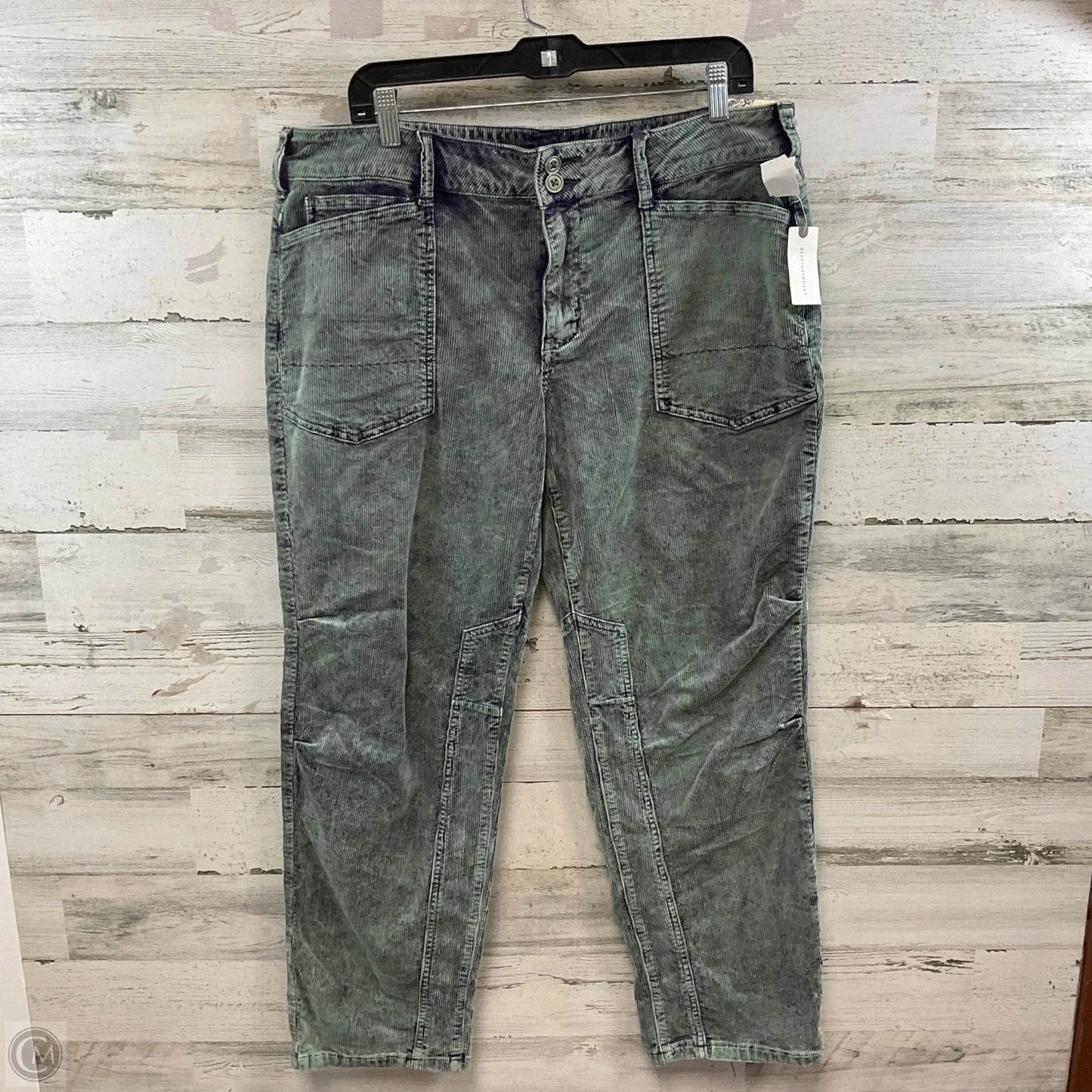 Pants Corduroy By Pilcro In Green, Size: 14
