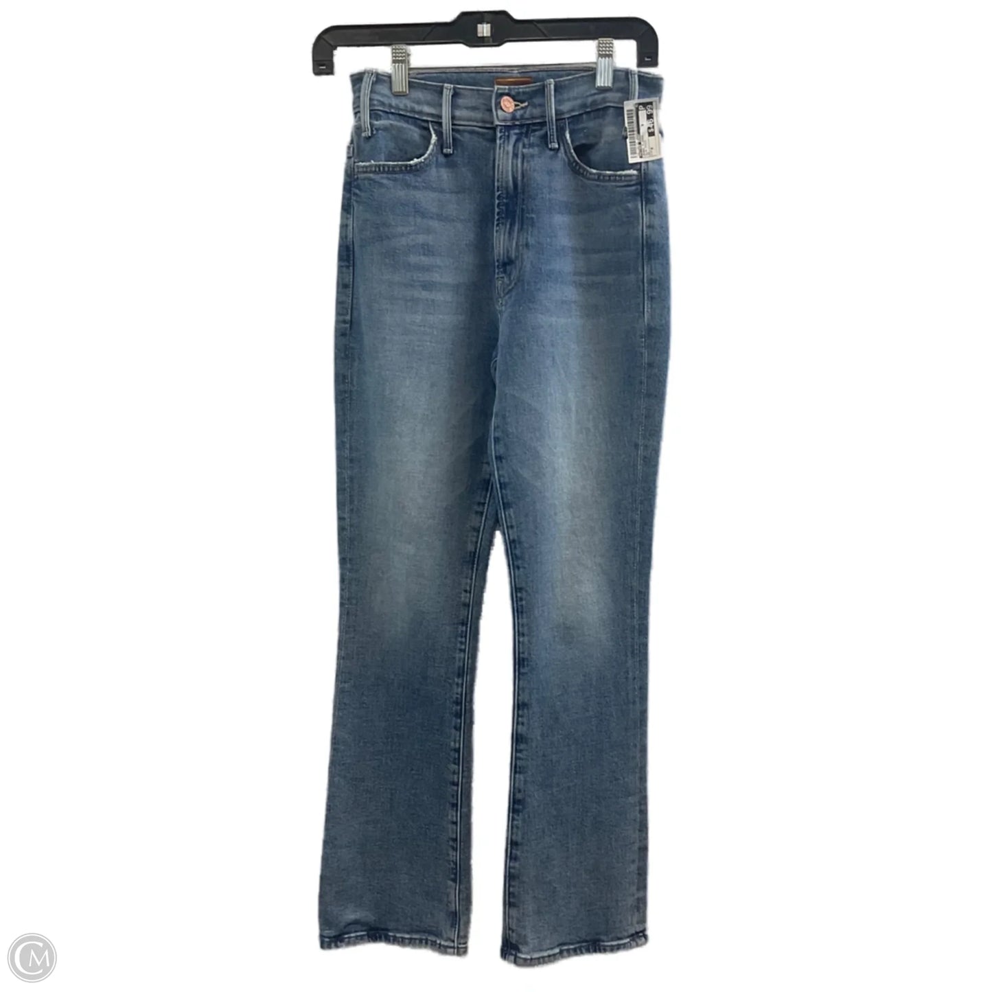 Jeans Flared By Mother Jeans In Blue Denim, Size: 0