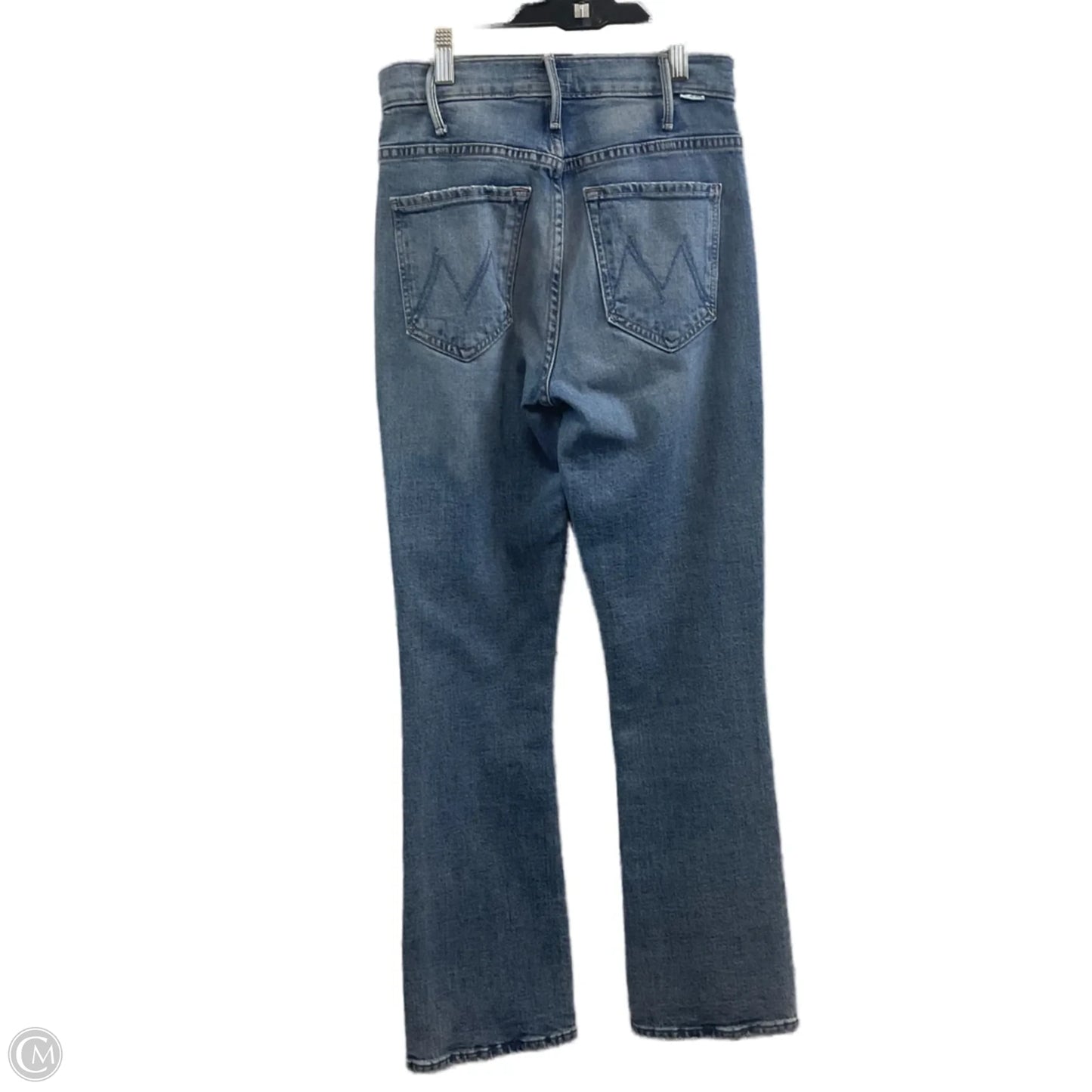 Jeans Flared By Mother Jeans In Blue Denim, Size: 0