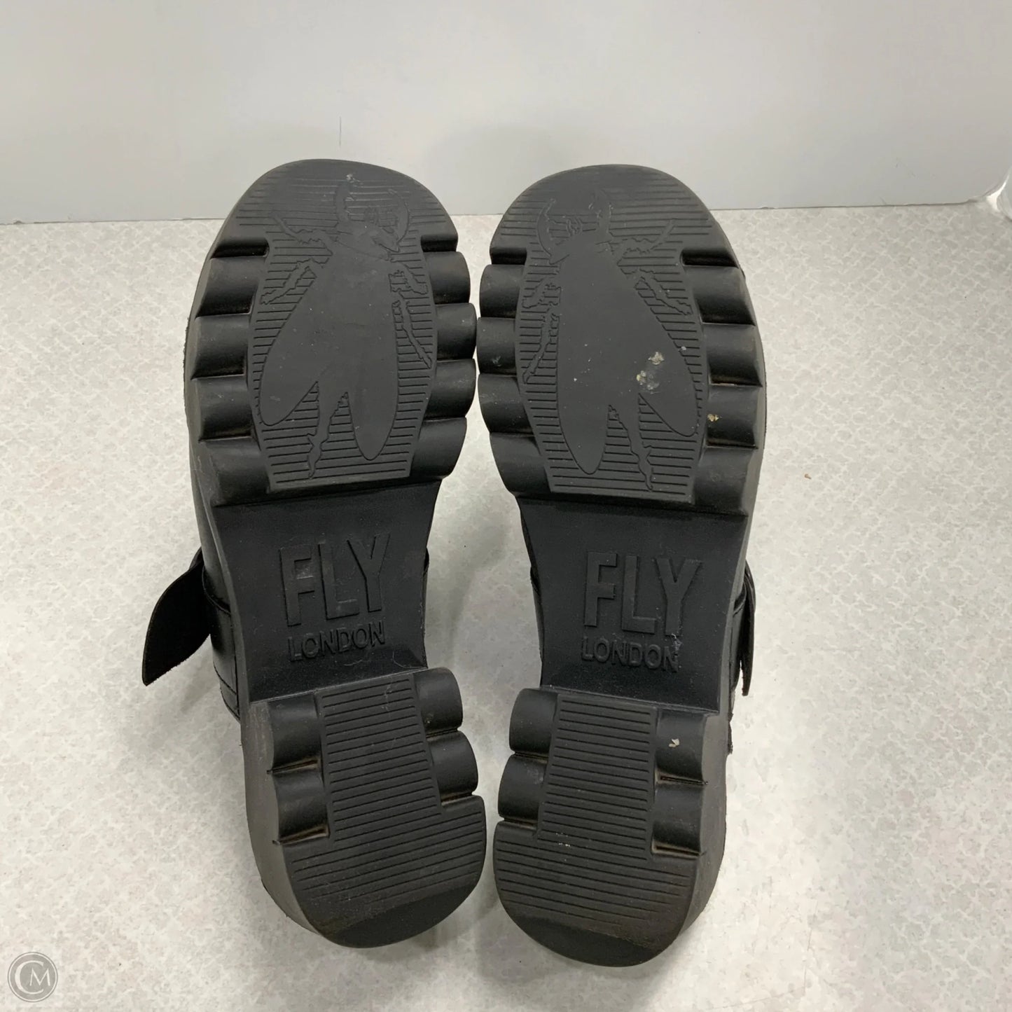 Shoes Heels Block By Fly London In Black, Size: 10
