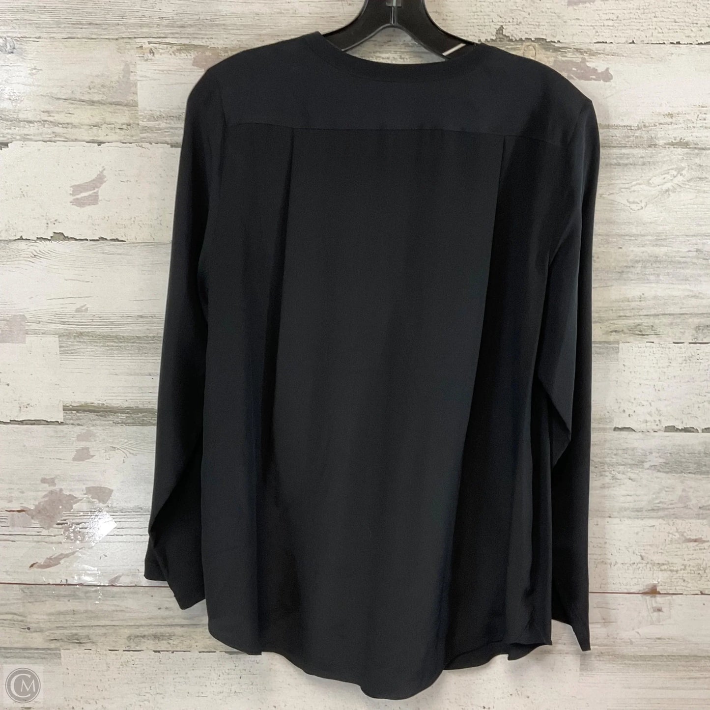 Blouse Long Sleeve By 6397 In Black, Size: L