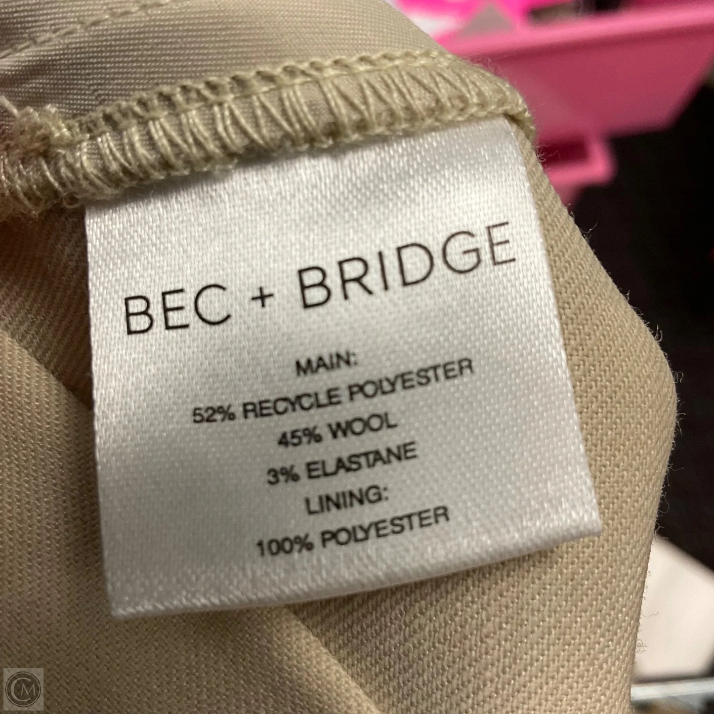 Pants Wide Leg By BEC + BRIDGE In Tan, Size: 6