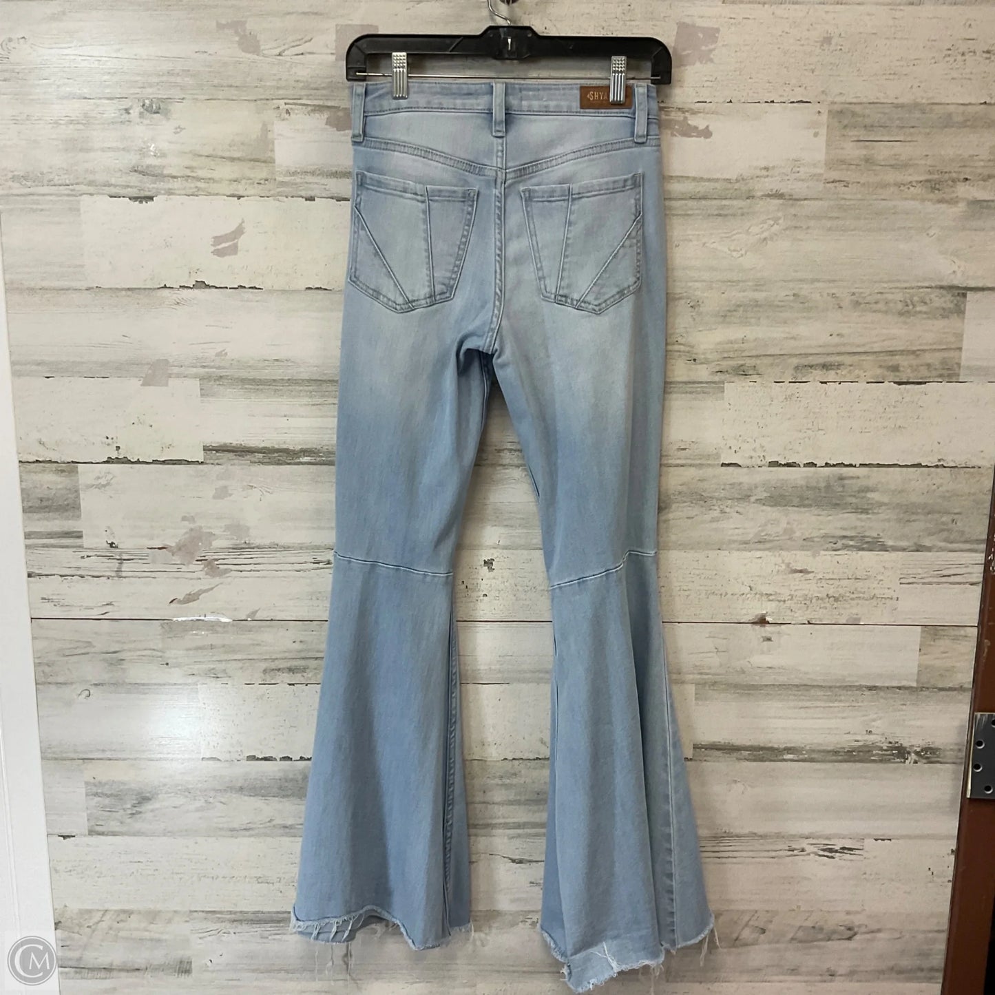 Jeans Flared By SHYANNE In Blue Denim, Size: 4