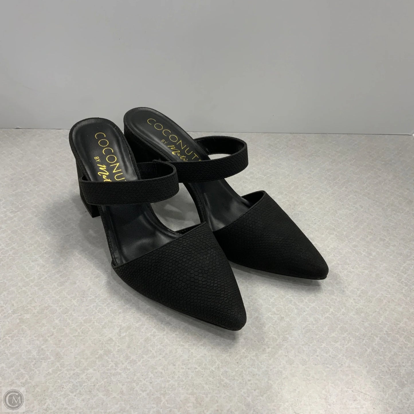 Shoes Heels Block By Coconuts In Black, Size: 7