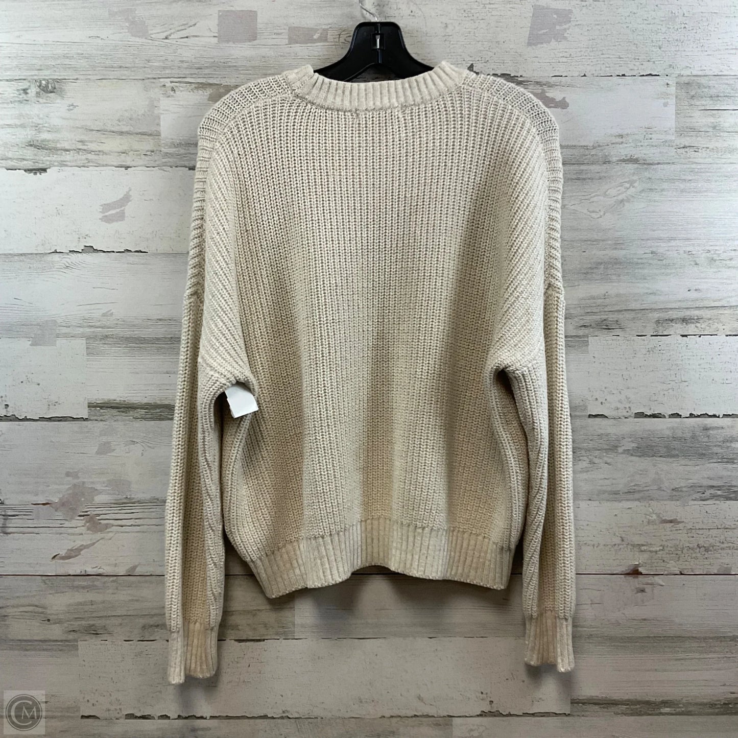 Sweater By Obey In Cream, Size: M