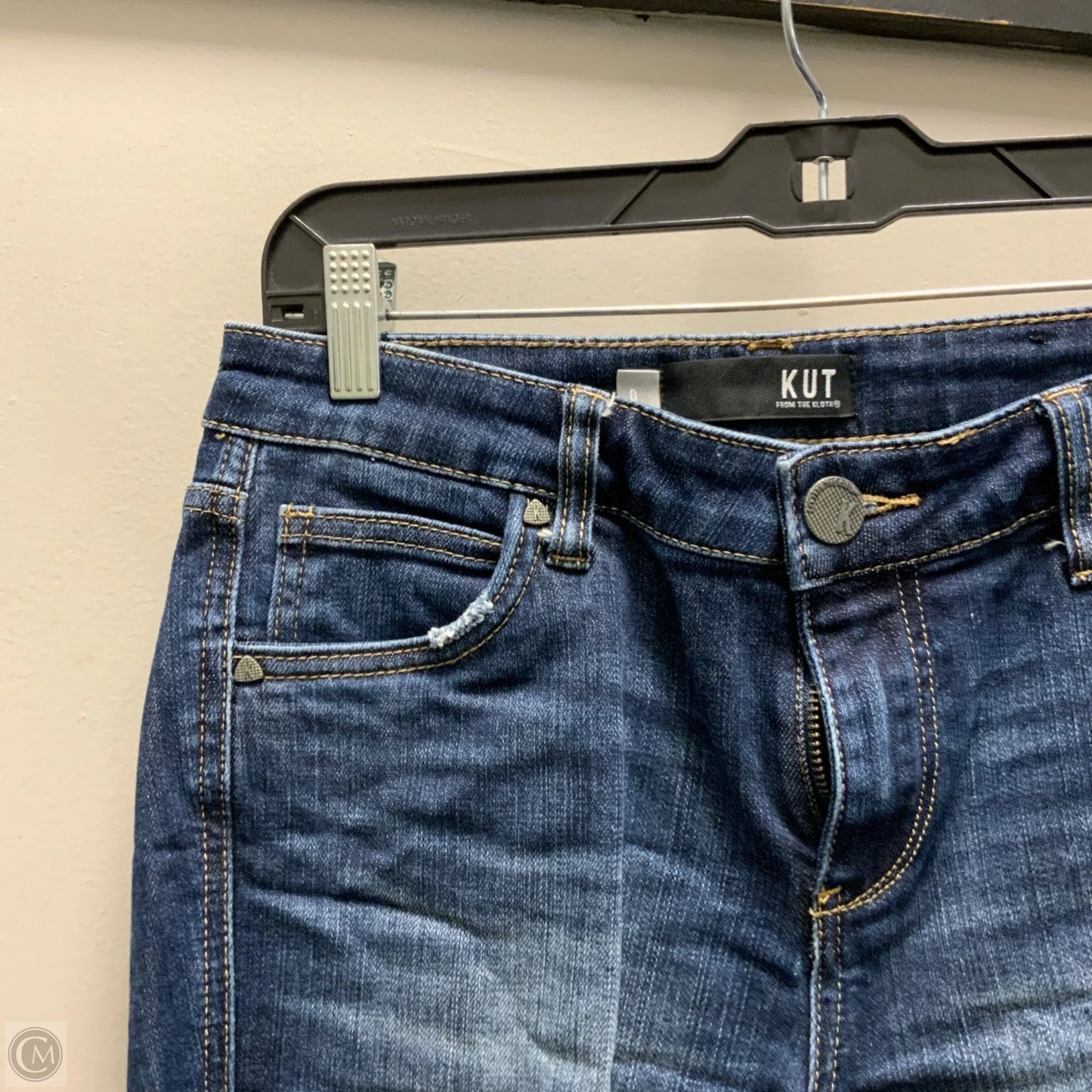 Shorts By Kut In Blue Denim, Size: 0