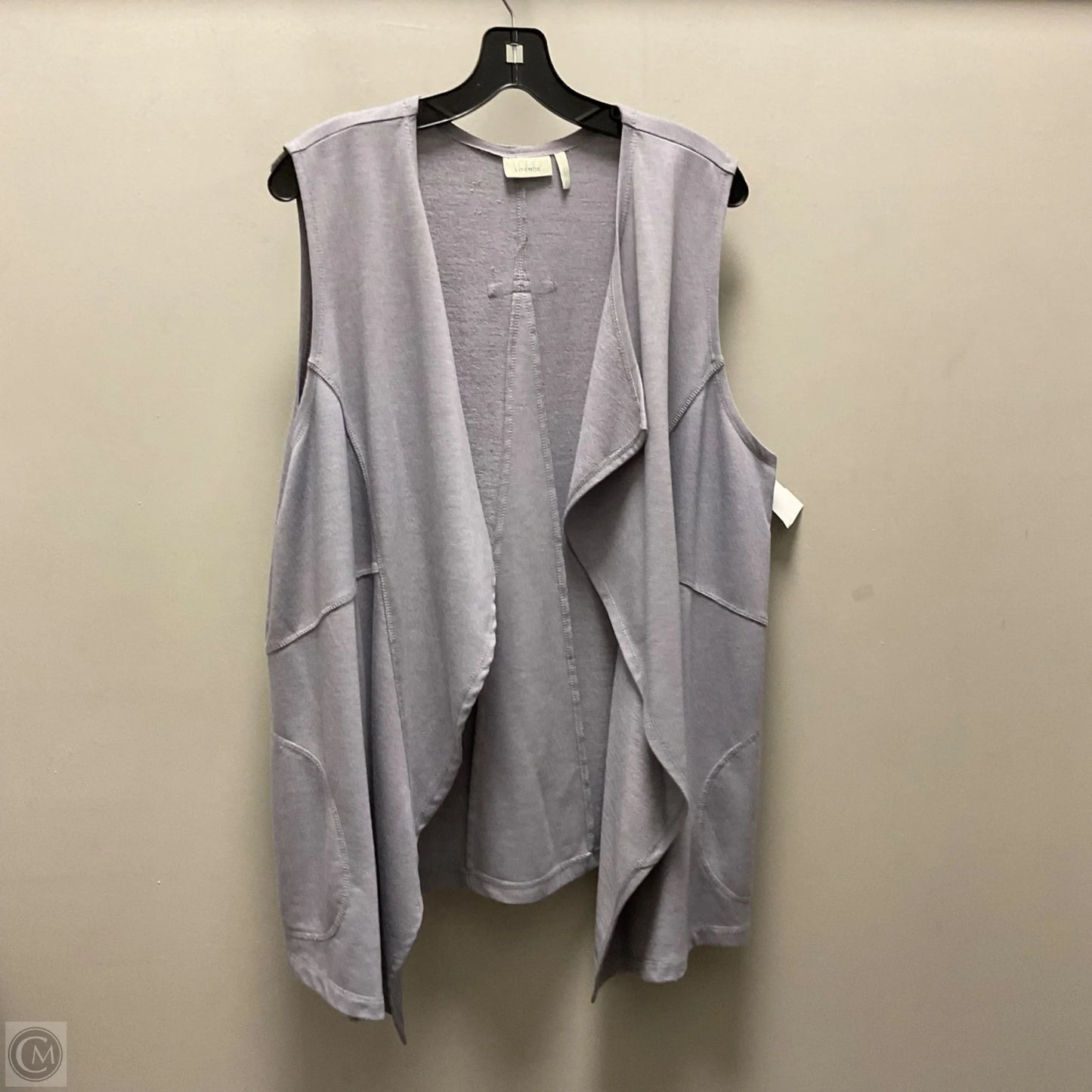 Vest Other By Logo In Grey, Size: Xl