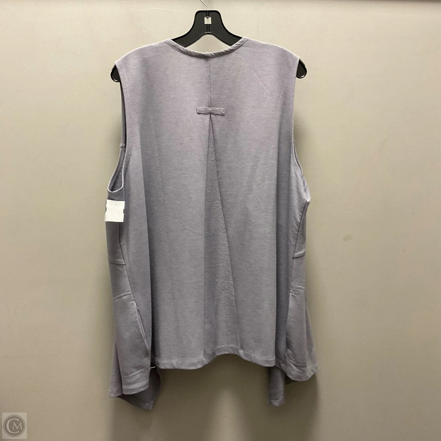 Vest Other By Logo In Grey, Size: Xl