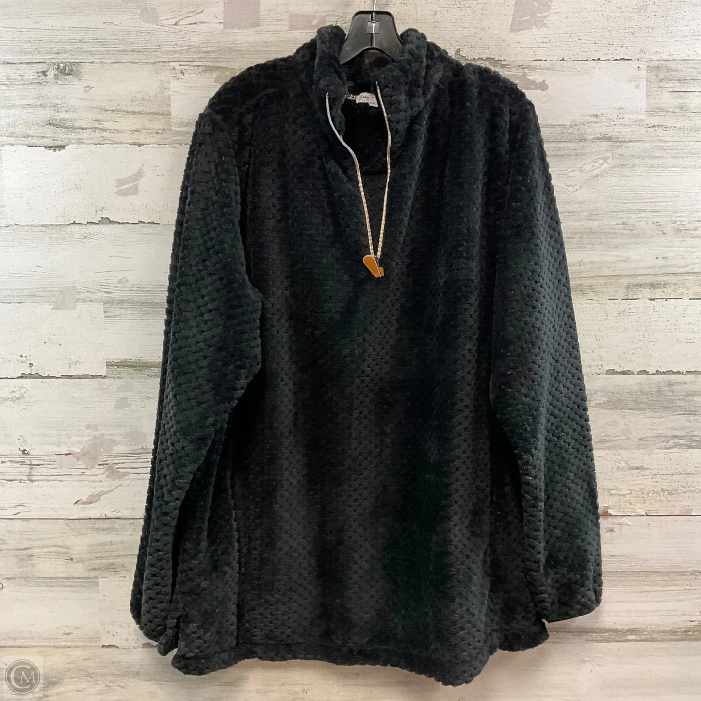 Top Long Sleeve By JENNY BOSTON In Black, Size: 2x